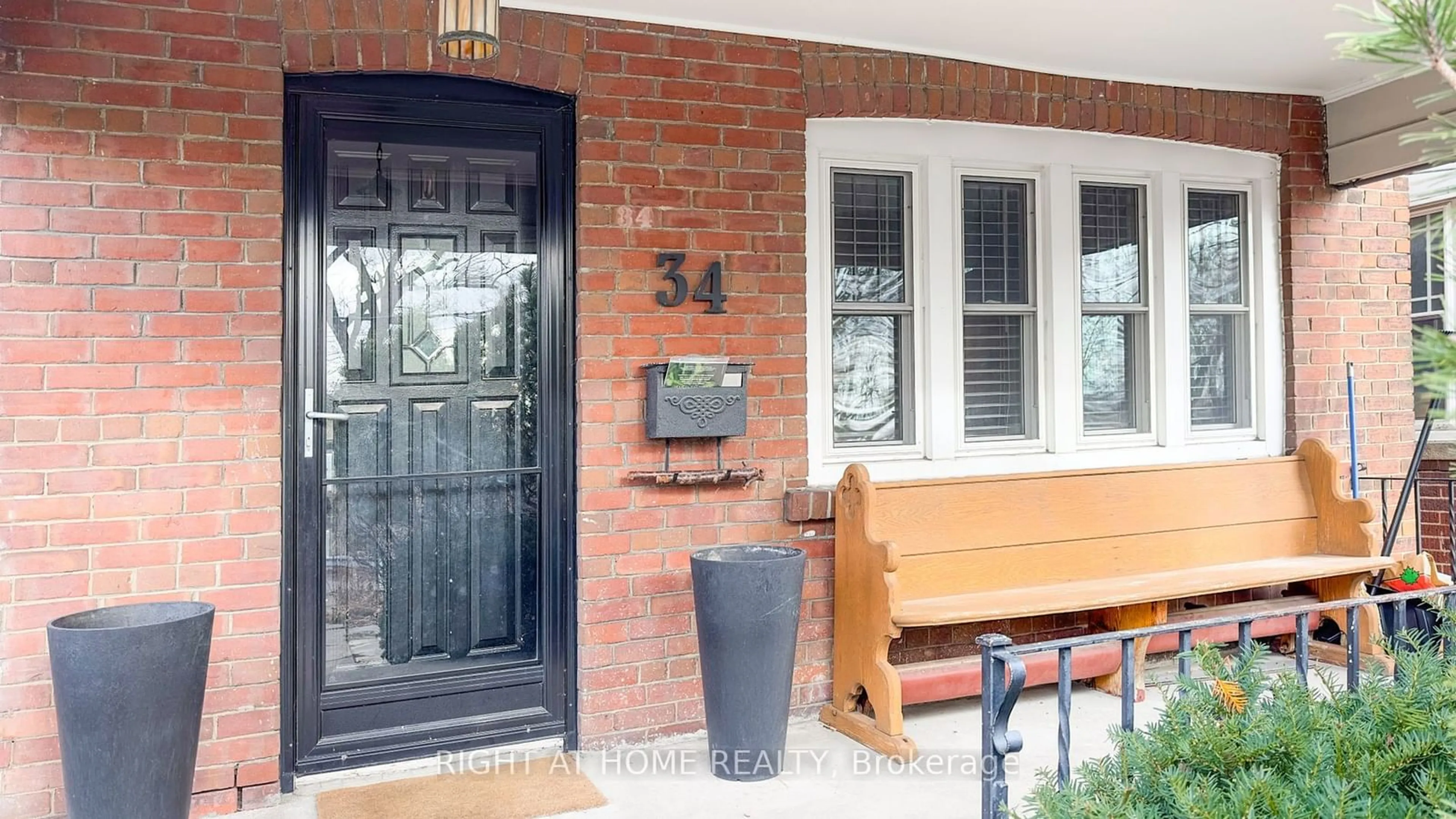 Home with brick exterior material, street for 34 Sunnybrae Cres, Toronto Ontario M6M 4W5