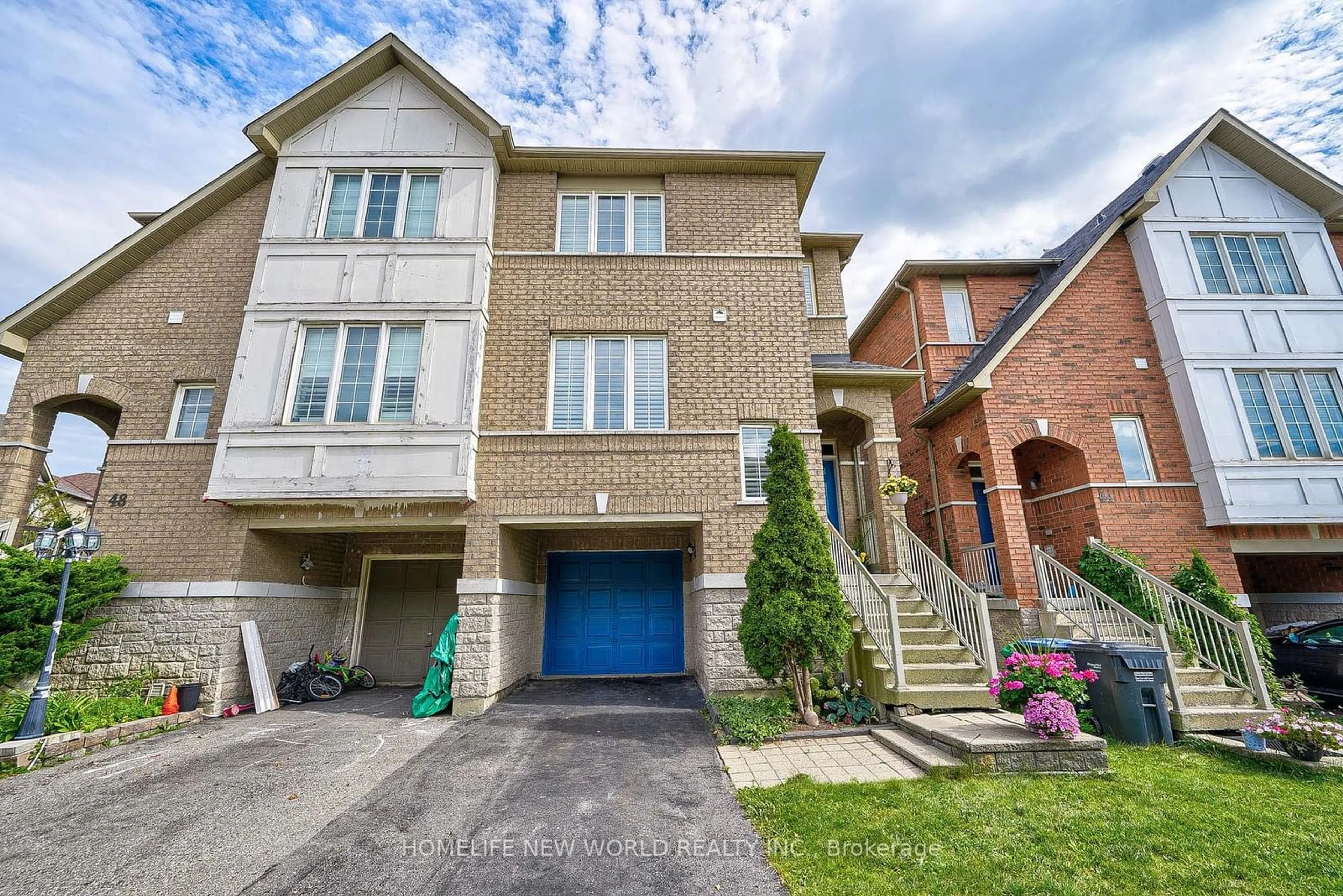 Home with brick exterior material, street for 7155 Magistrate Terr #46, Mississauga Ontario L5W 1Y8