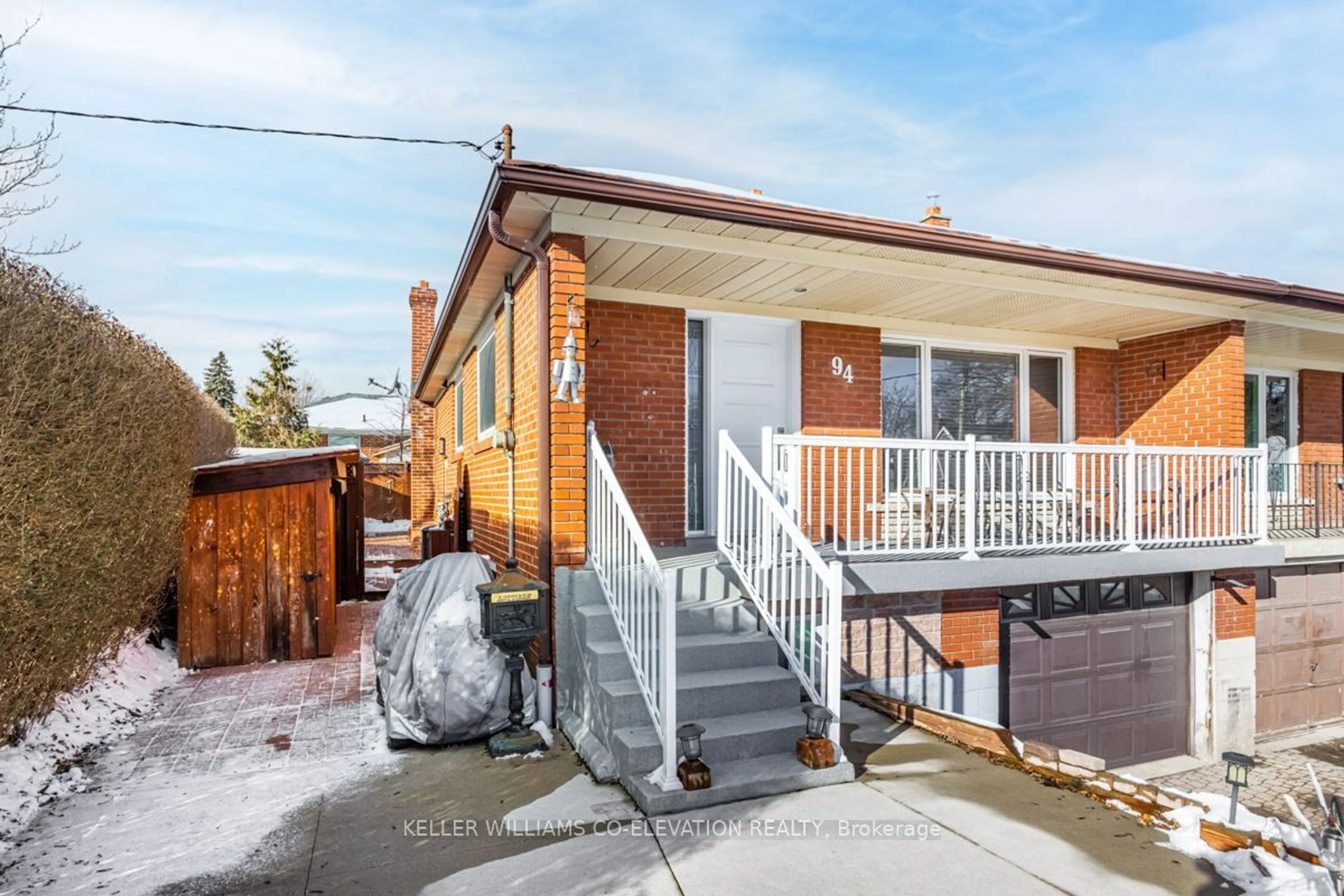 Home with brick exterior material, street for 94 Archibald St, Brampton Ontario L6X 1L9