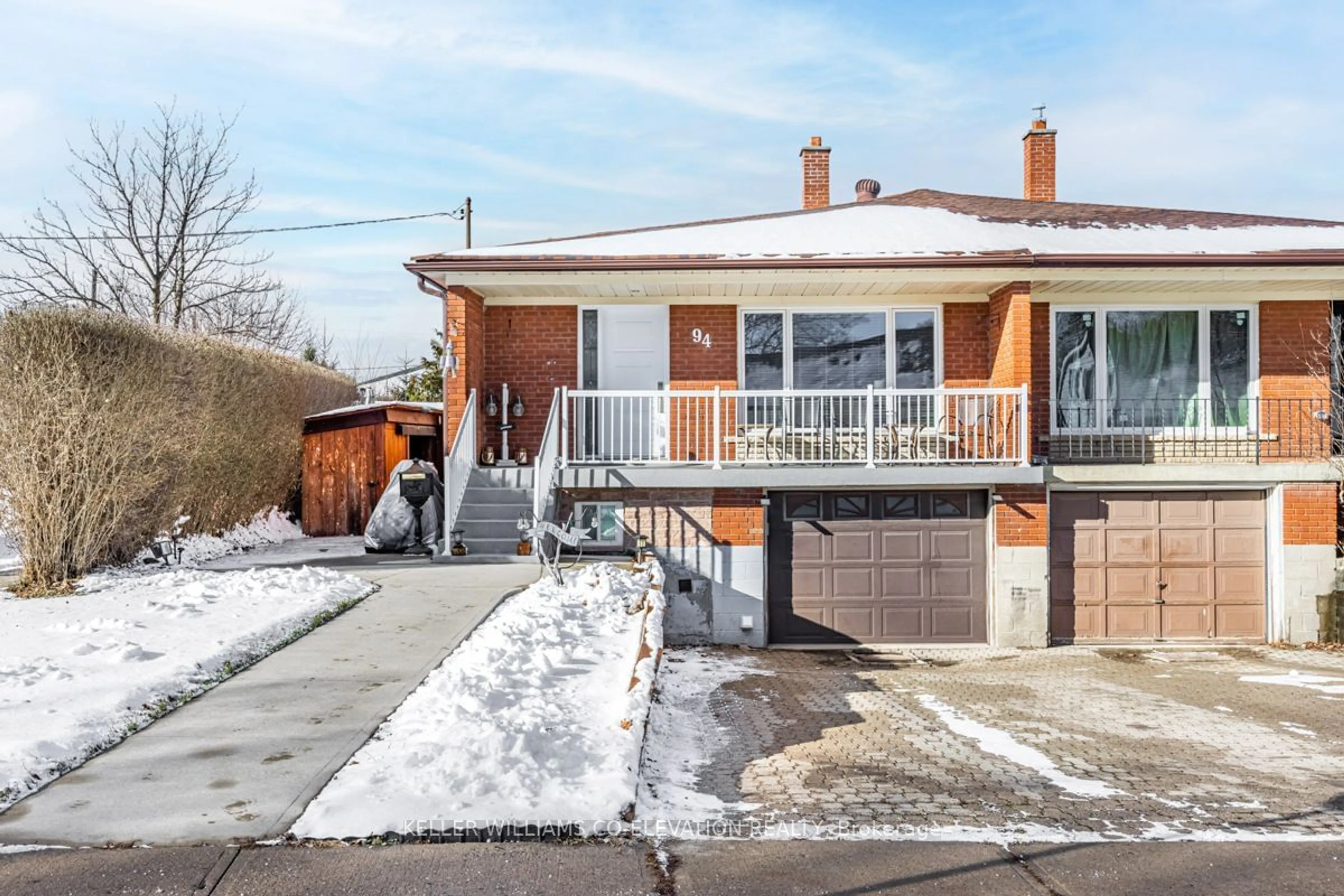 Home with brick exterior material, street for 94 Archibald St, Brampton Ontario L6X 1L9