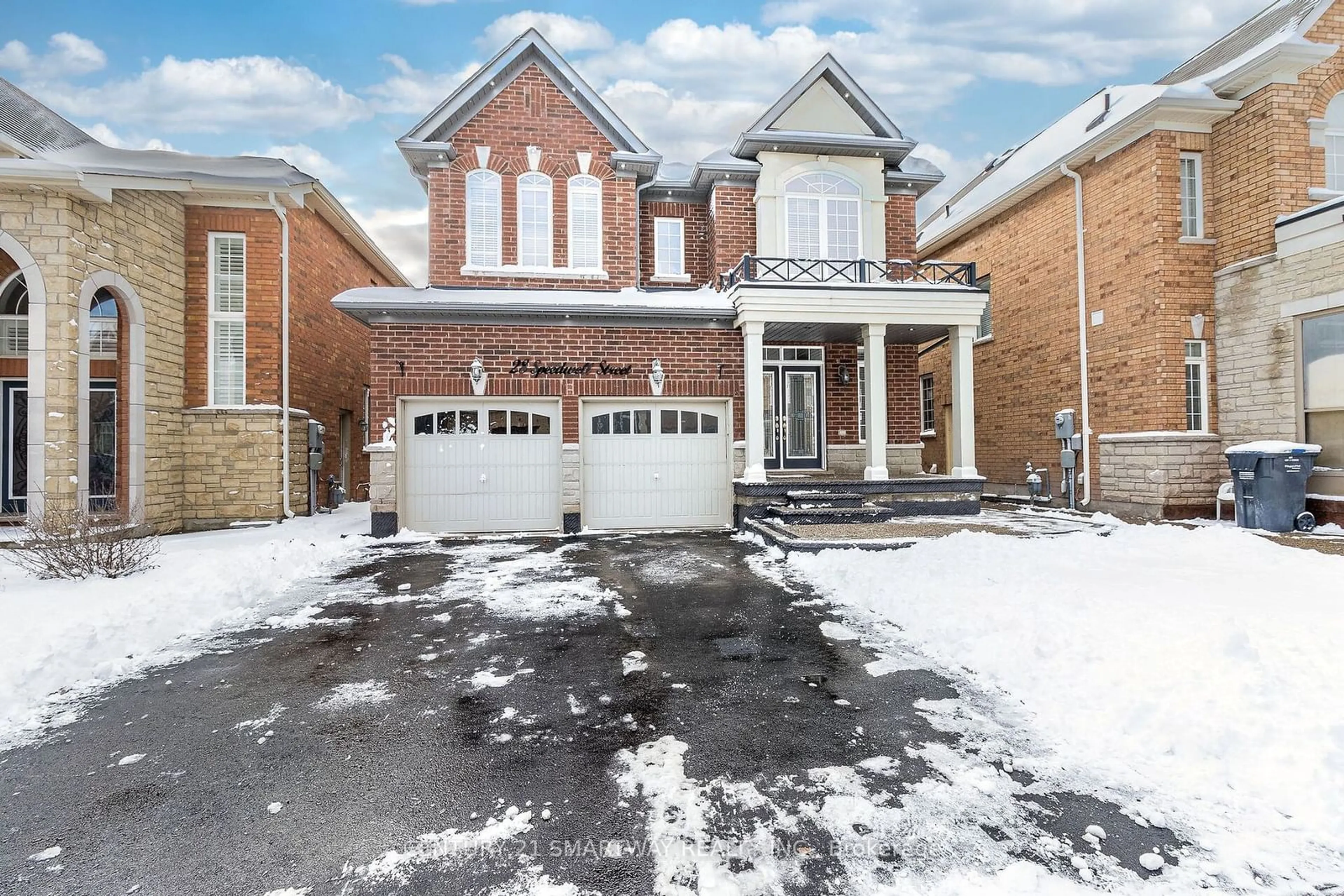 Home with brick exterior material, street for 28 Speedwell St, Brampton Ontario L6X 2Z1