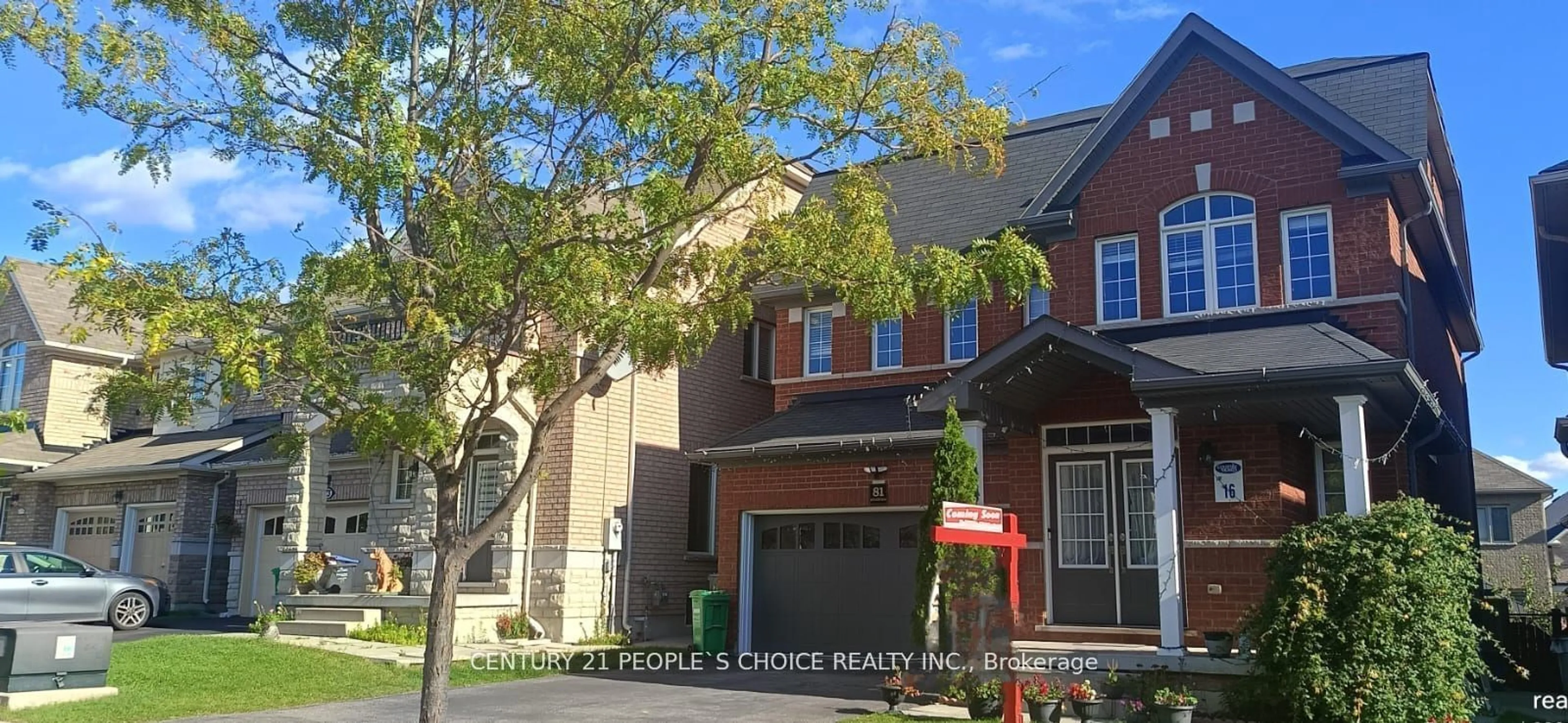 Home with brick exterior material, street for 81 Education Rd, Brampton Ontario L6P 3W3