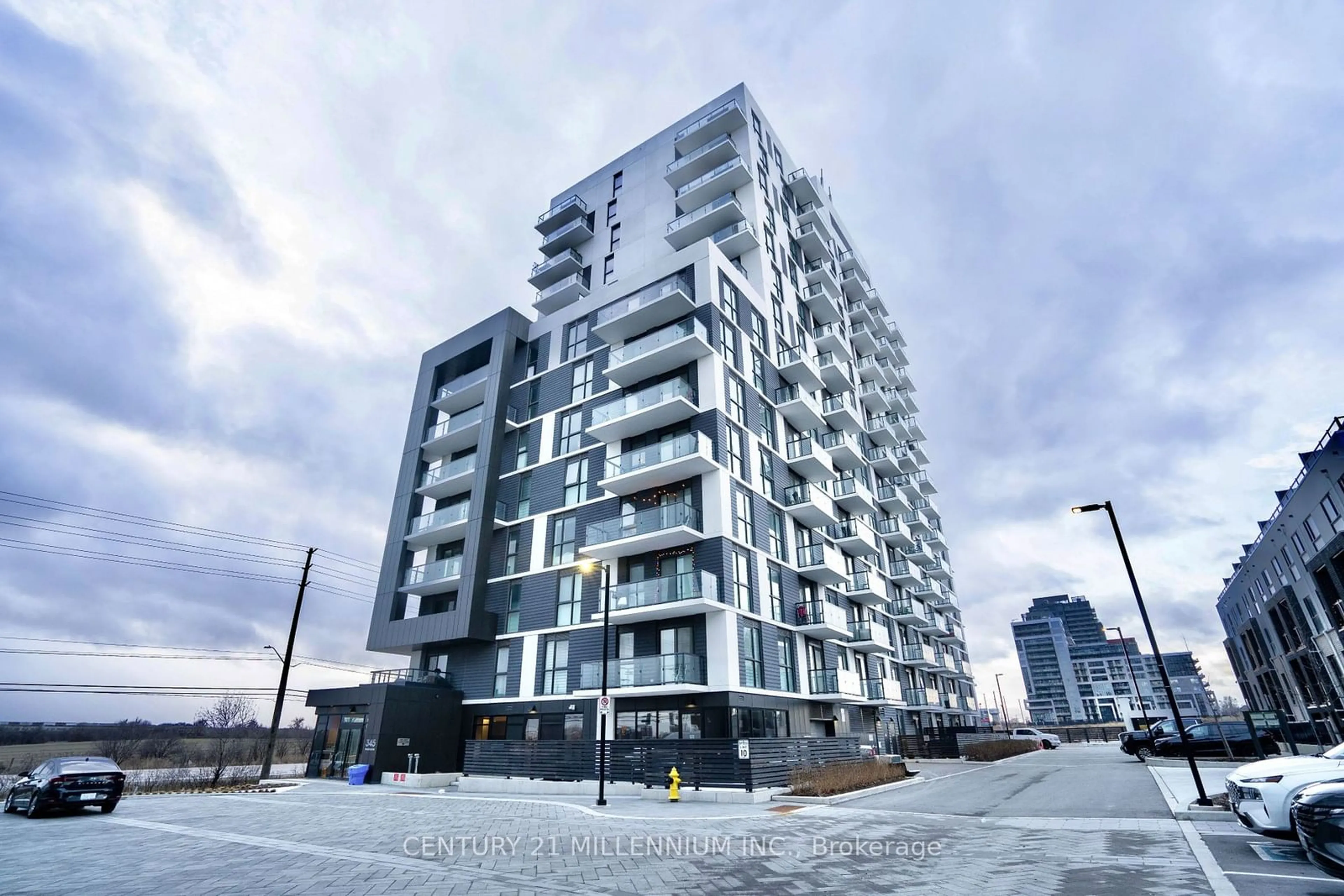 A pic from outside/outdoor area/front of a property/back of a property/a pic from drone, building for 345 Wheat Boom Dr #107, Oakville Ontario L6H 7X4