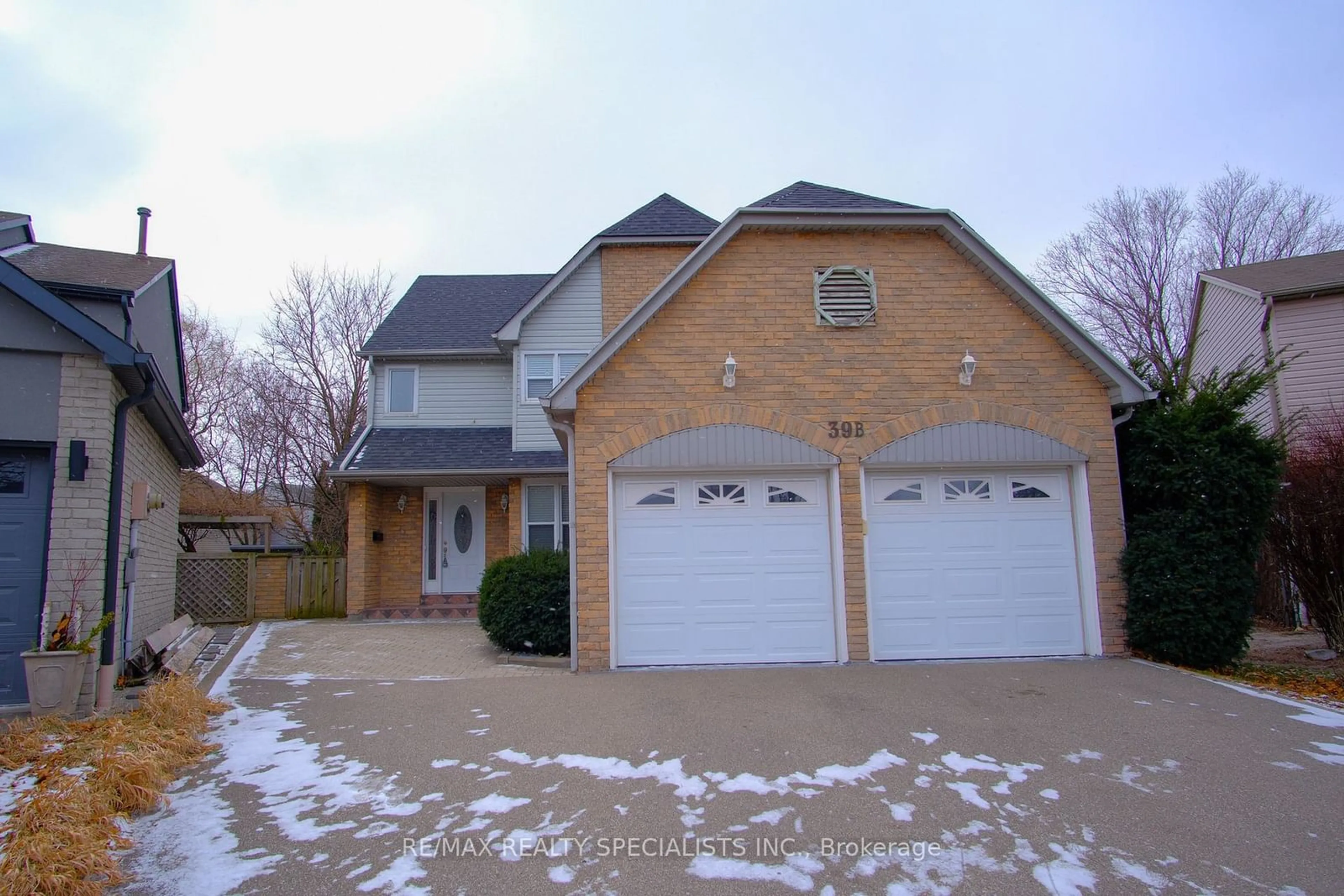 Home with brick exterior material, street for 39B Newington Cres, Toronto Ontario M9C 5B7