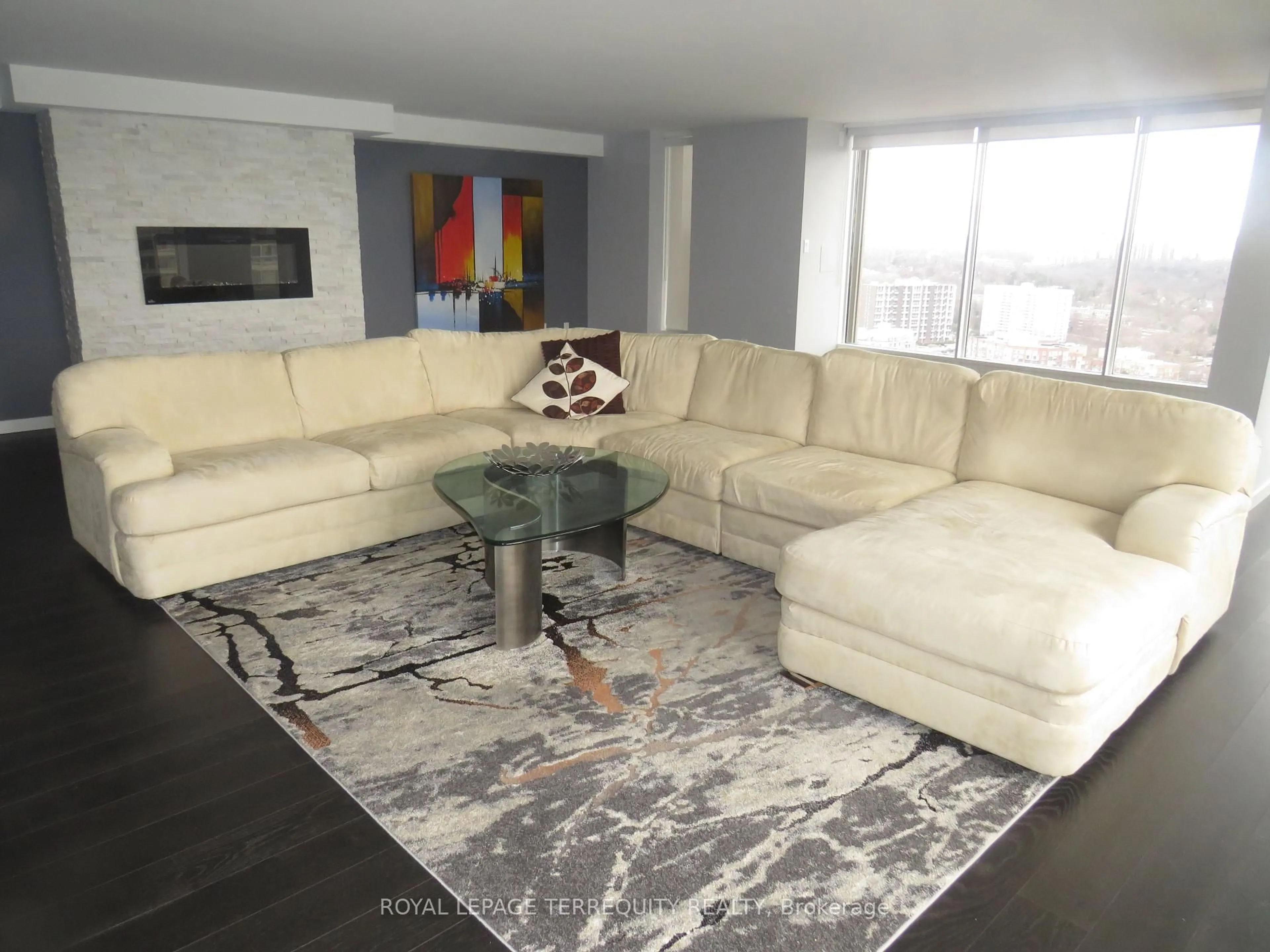 Living room with furniture, unknown for 2045 Lake Shore Blvd #3305, Toronto Ontario M8V 2Z6