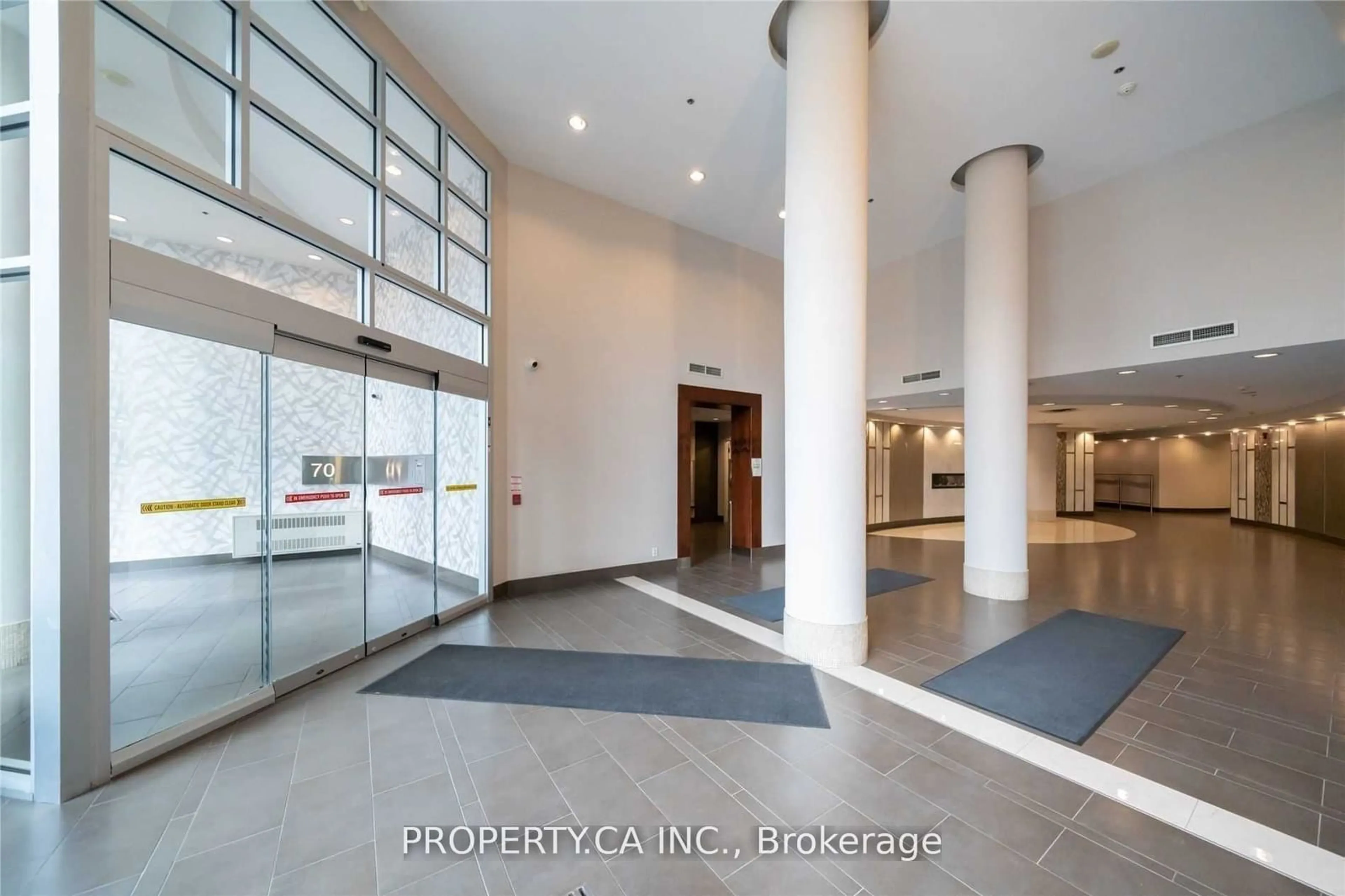 Indoor foyer for 70 Absolute Ave #2606, Mississauga Ontario L4Z 0A4