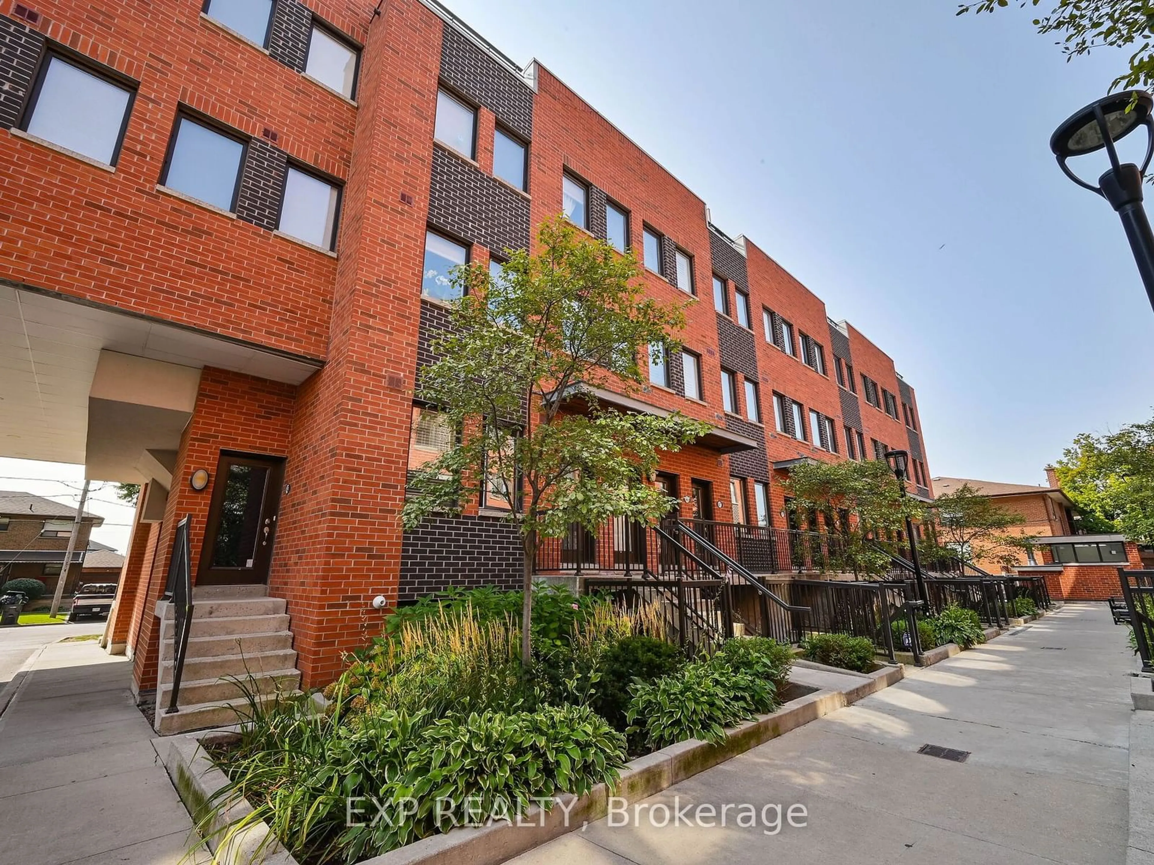 Home with brick exterior material, building for 68 Winston Park Blvd #8, Toronto Ontario M3K 1C3