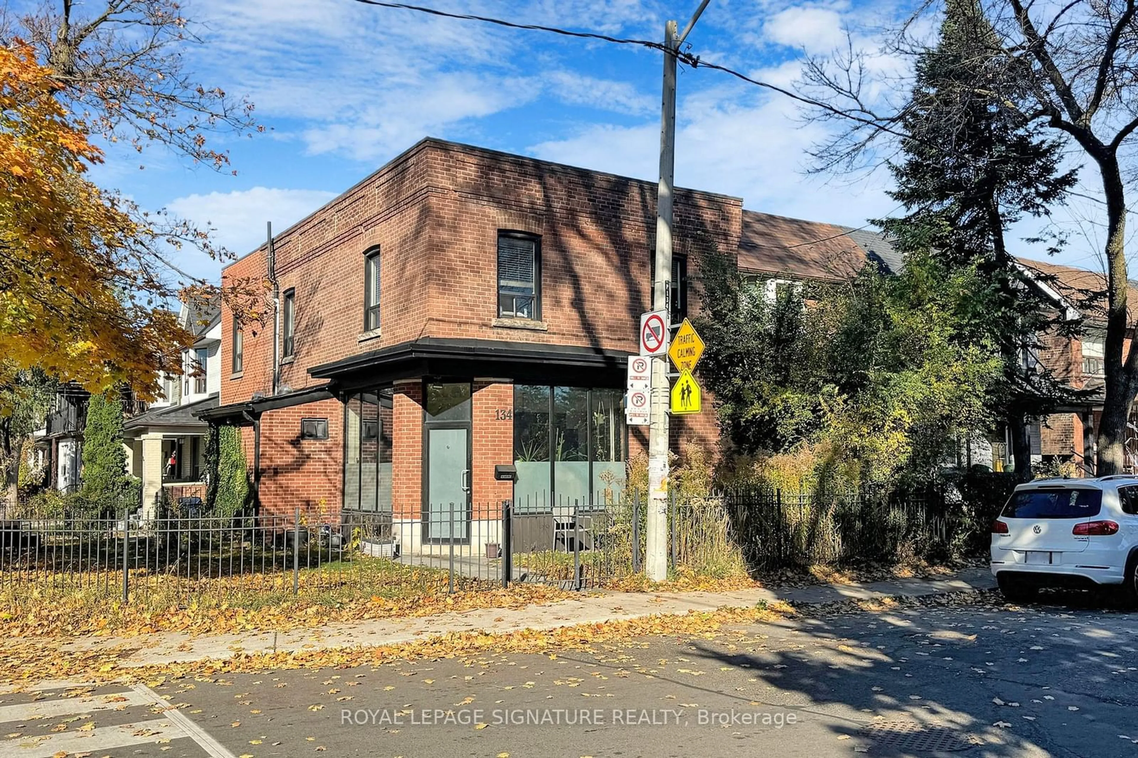 Home with brick exterior material, street for 134 Pendrith St, Toronto Ontario M6G 1R7