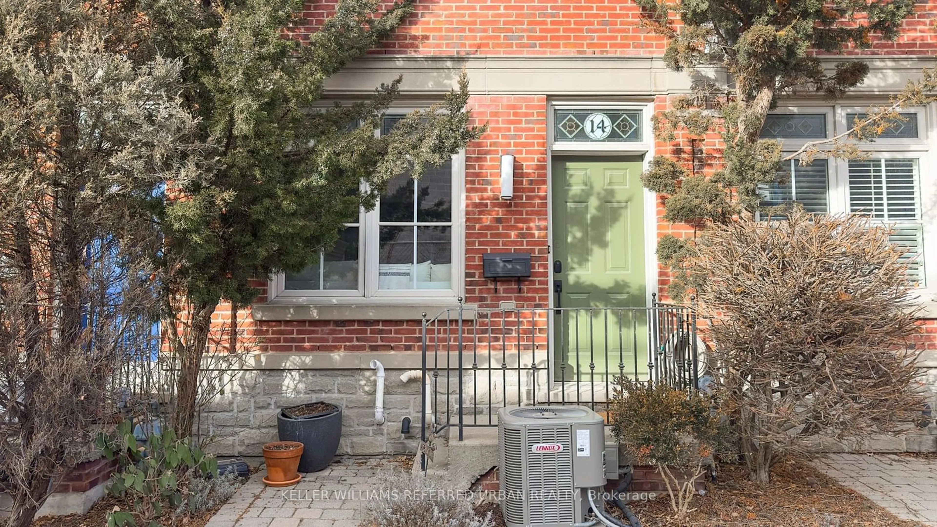 Home with brick exterior material, street for 14 St Raymond Hts, Toronto Ontario M6G 4C2