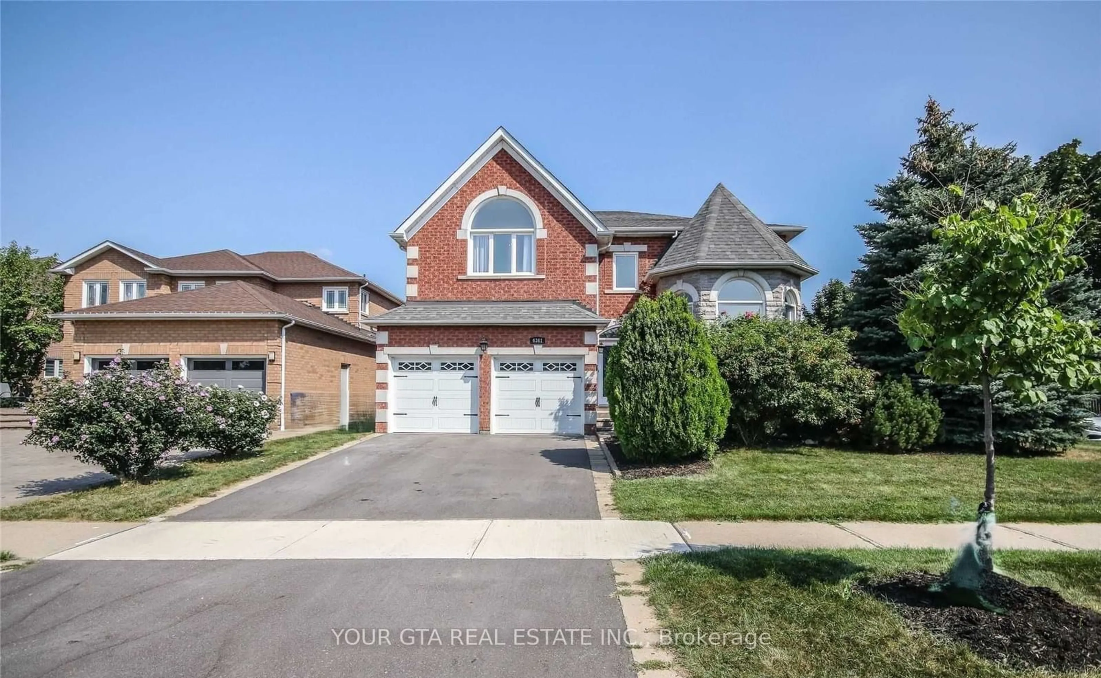 Home with brick exterior material, street for 6361 Donway Dr, Mississauga Ontario L5V 1J5