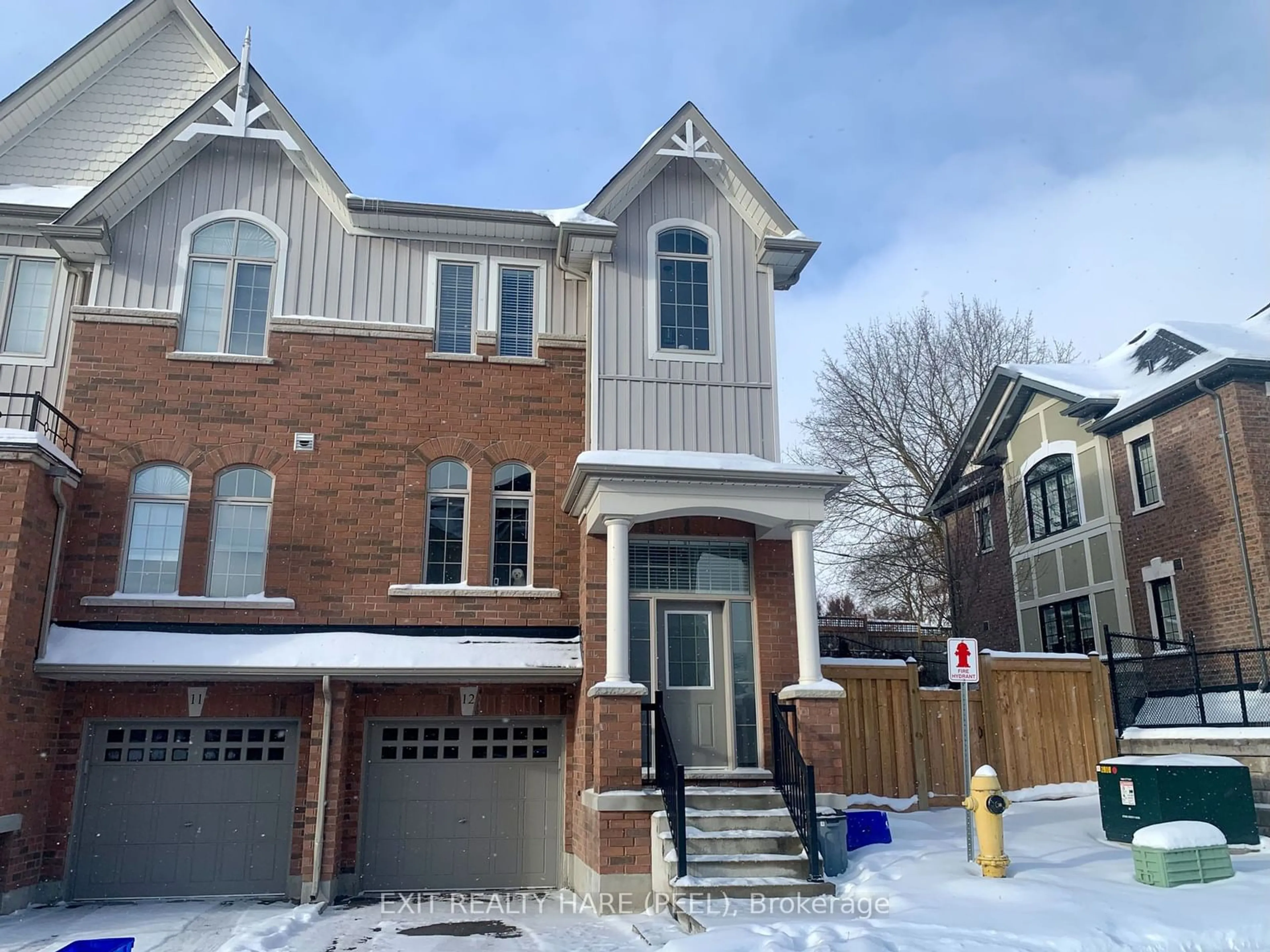 Home with brick exterior material, street for 60 First St #12, Orangeville Ontario L9W 2E4