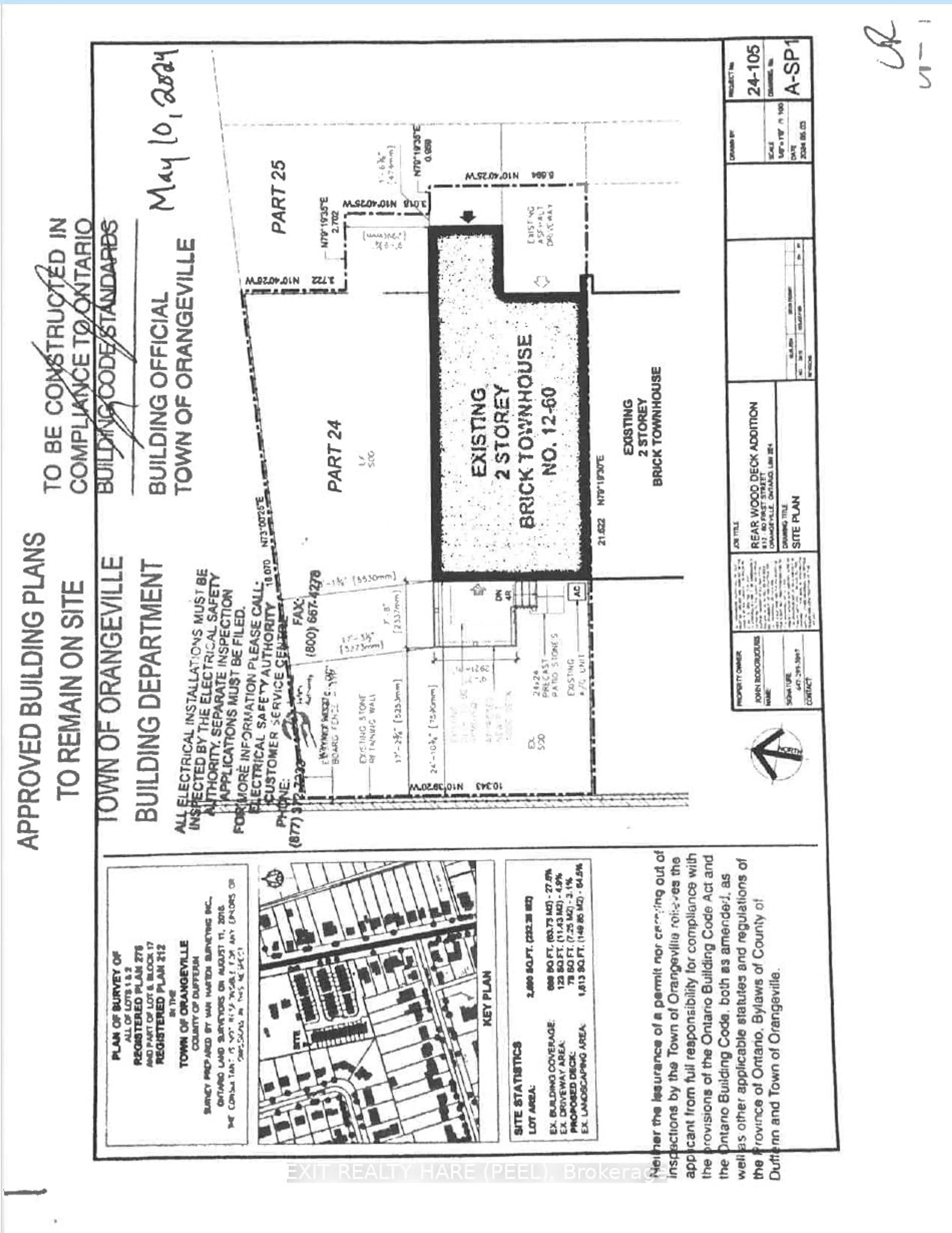 Floor plan for 60 First St #12, Orangeville Ontario L9W 2E4