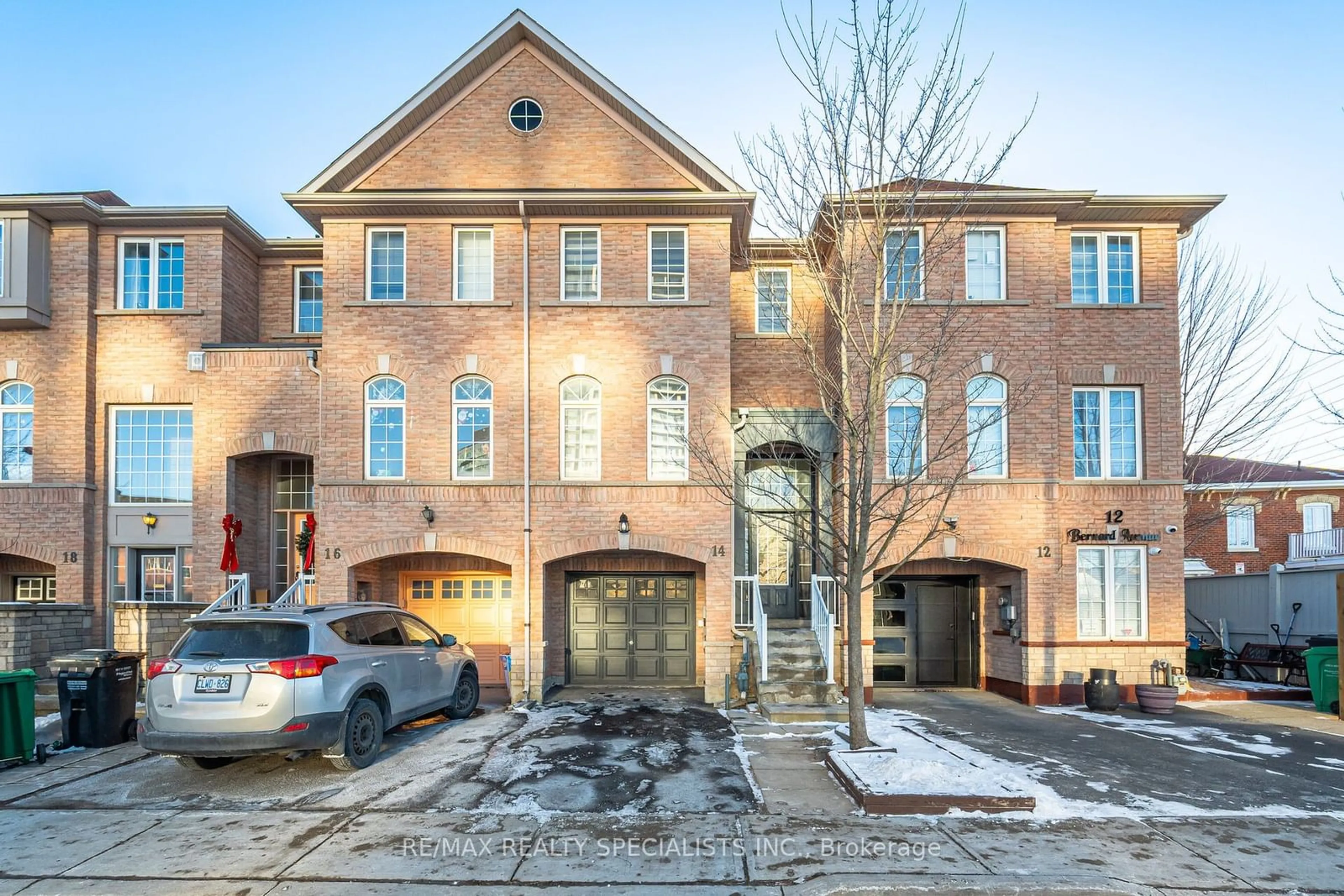 Home with brick exterior material, street for 14 Bernard Ave, Brampton Ontario L6Y 5S6