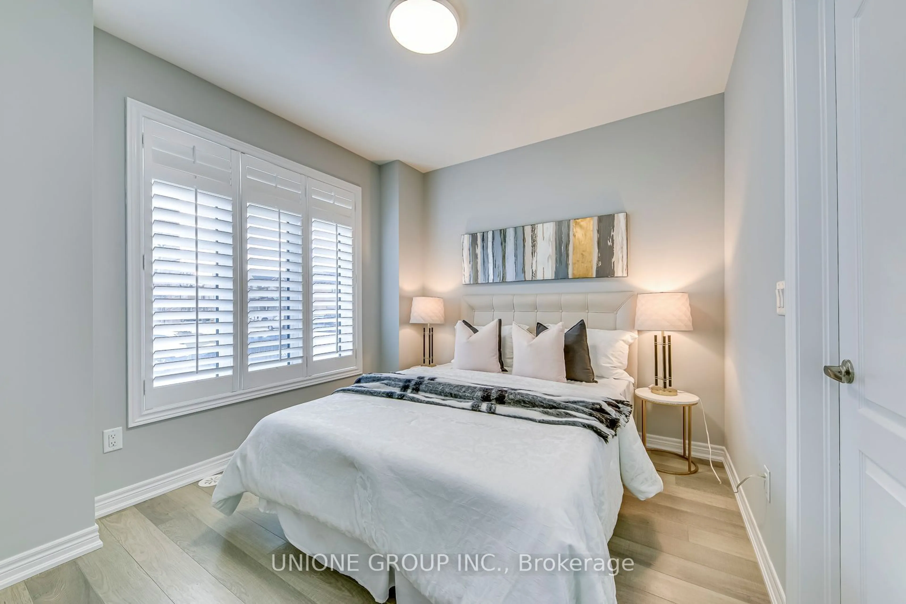 Bedroom with bed, unknown for 3015 Max Khan Blvd, Oakville Ontario L6H 3P5