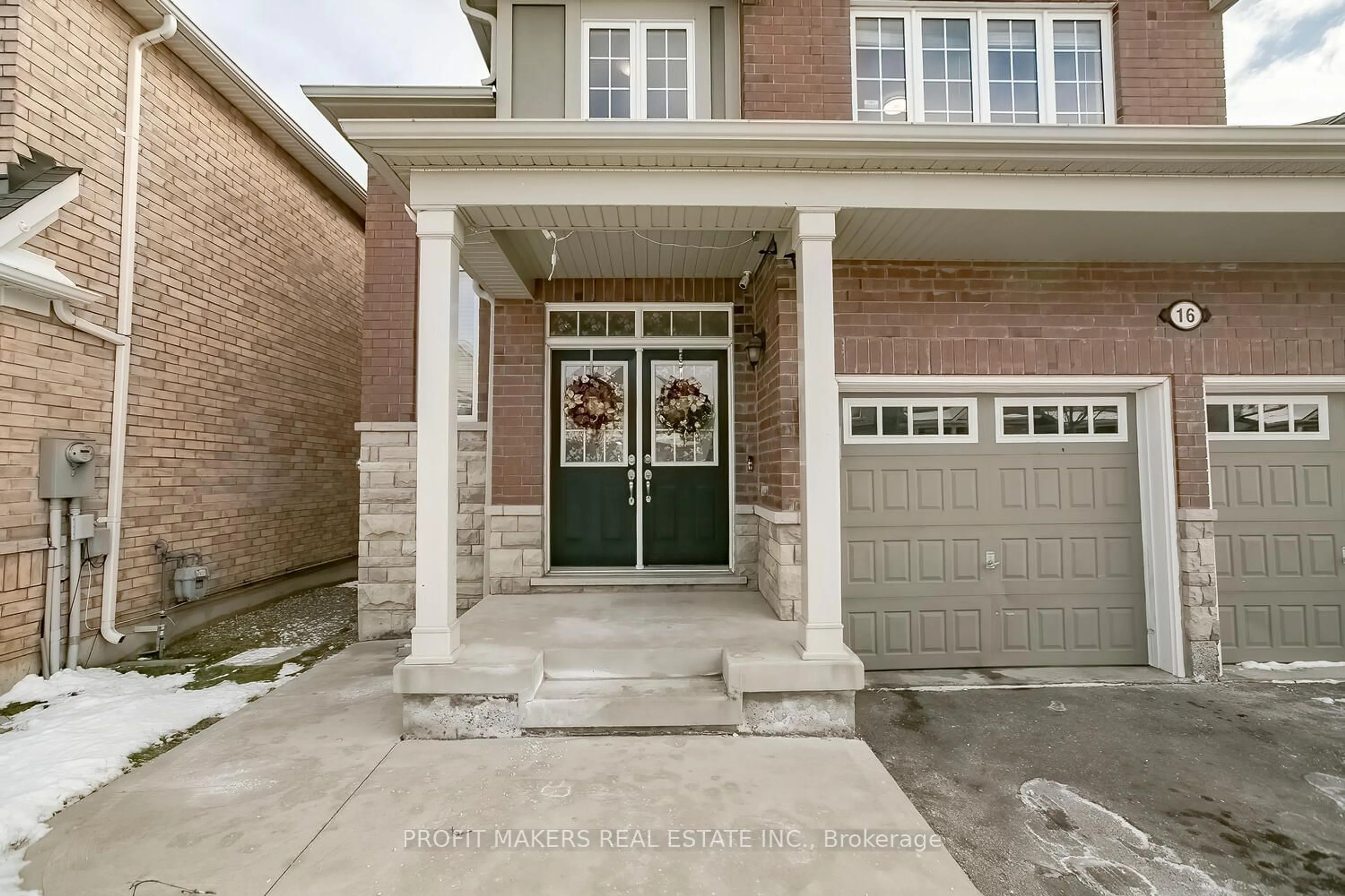 Home with brick exterior material, street for 16 Miracle Tr, Brampton Ontario L7A 0Y4