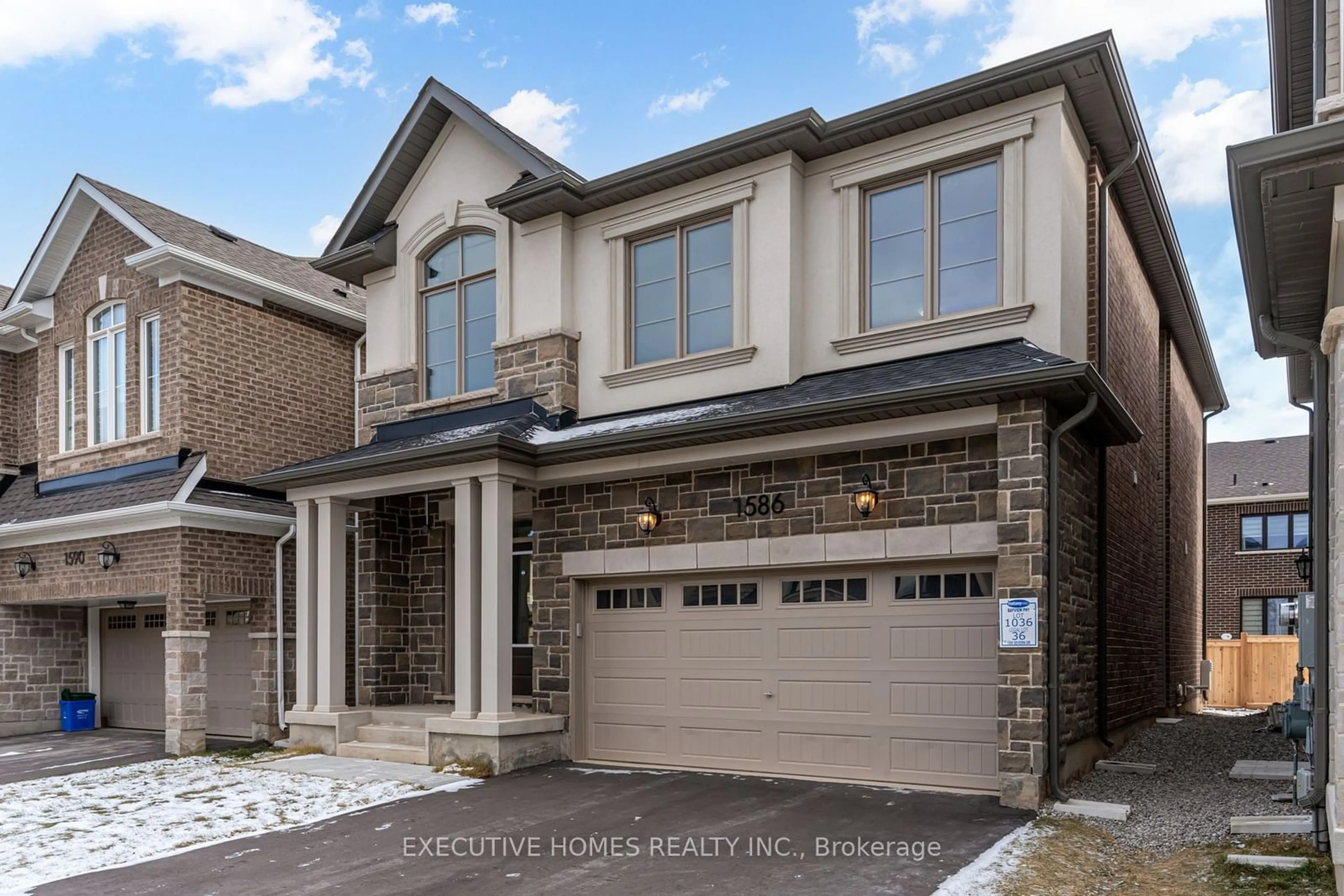 Home with brick exterior material, street for 1586 Severn Dr, Milton Ontario L9E 1X8