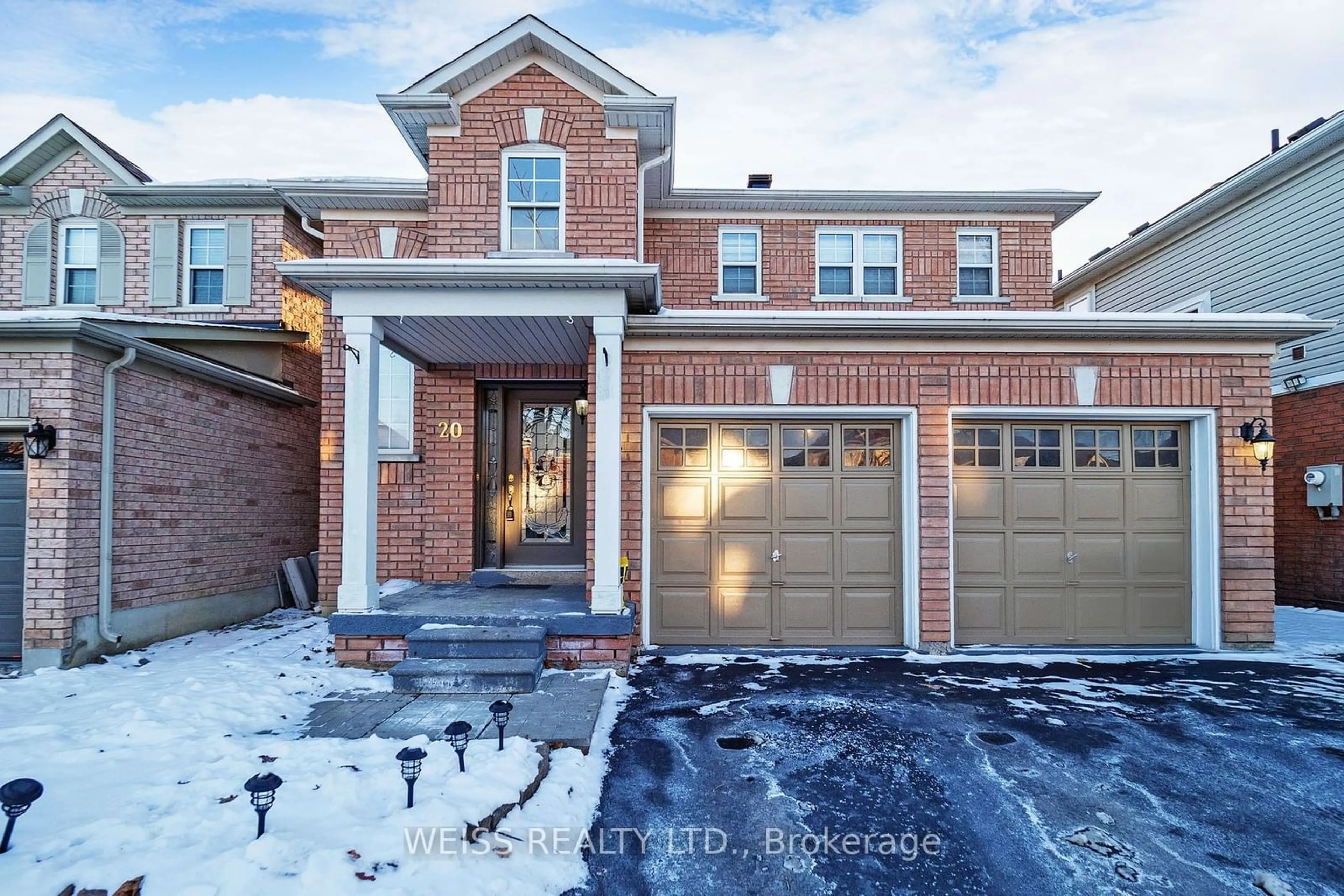 Home with brick exterior material, street for 20 Edenvalley Rd, Brampton Ontario L7A 2M6