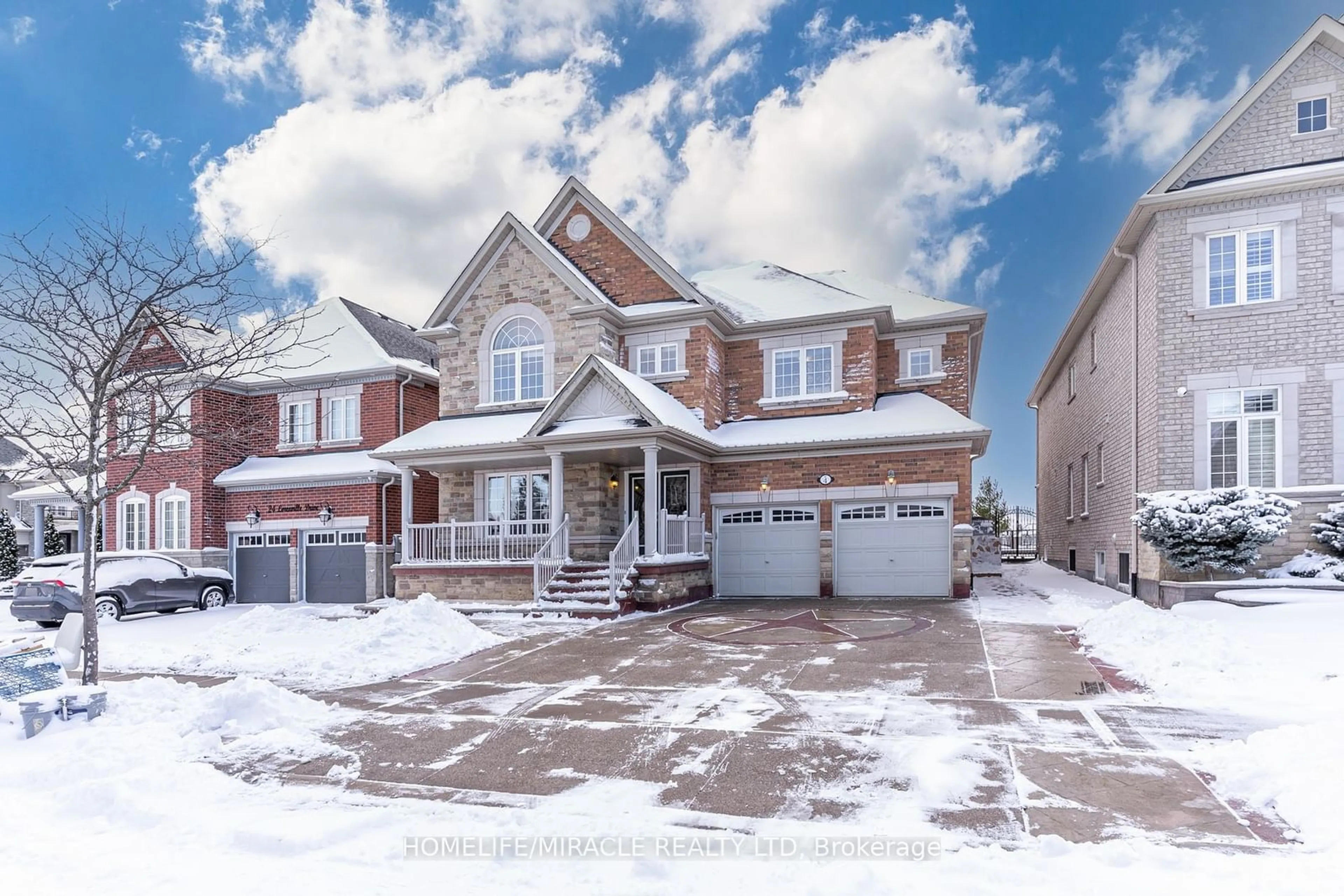 Home with brick exterior material, street for 4 Lavallee Cres, Brampton Ontario L6X 3A1