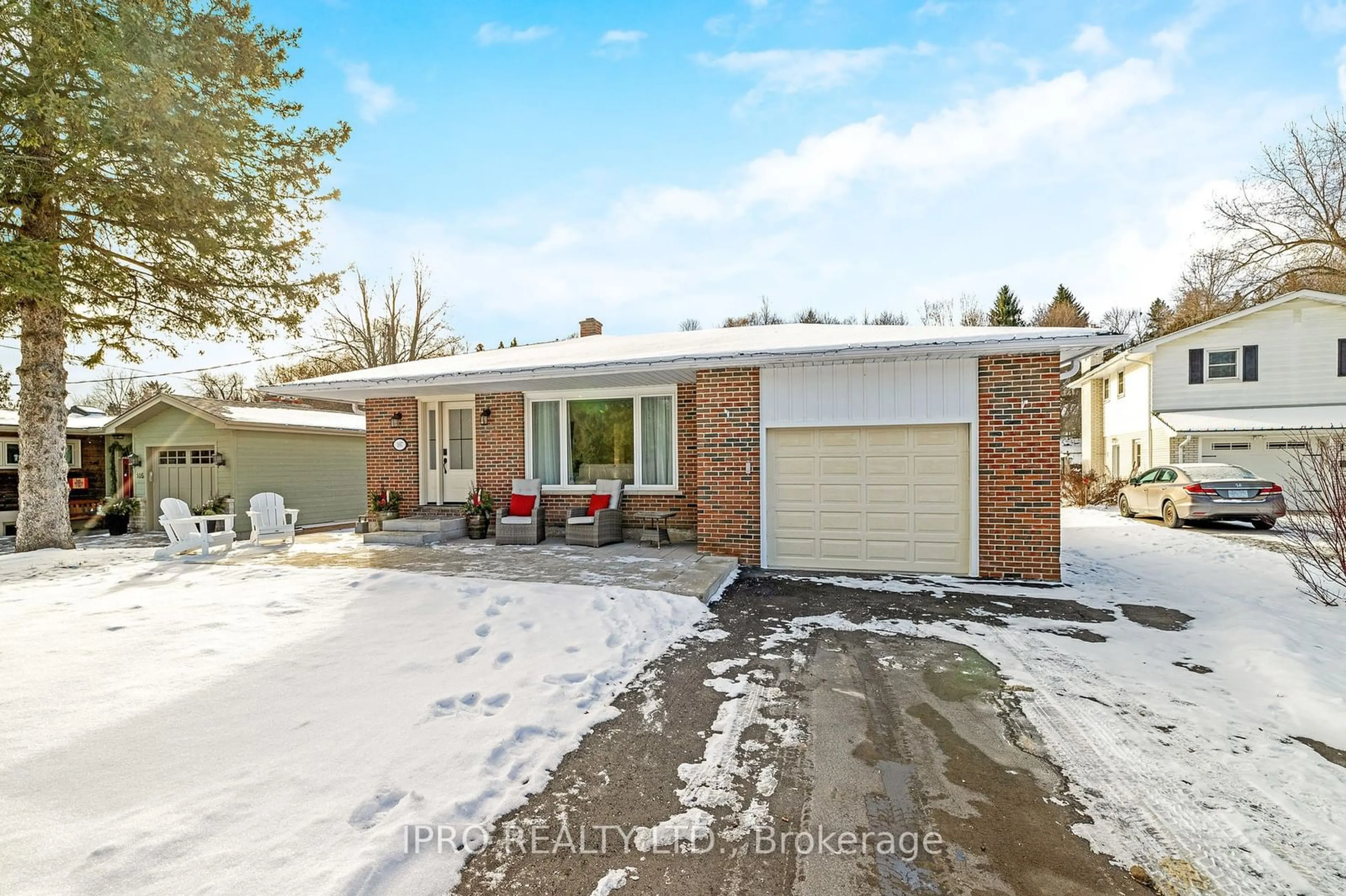 Home with brick exterior material, street for 107 Ontario St, Halton Hills Ontario L7G 3L2