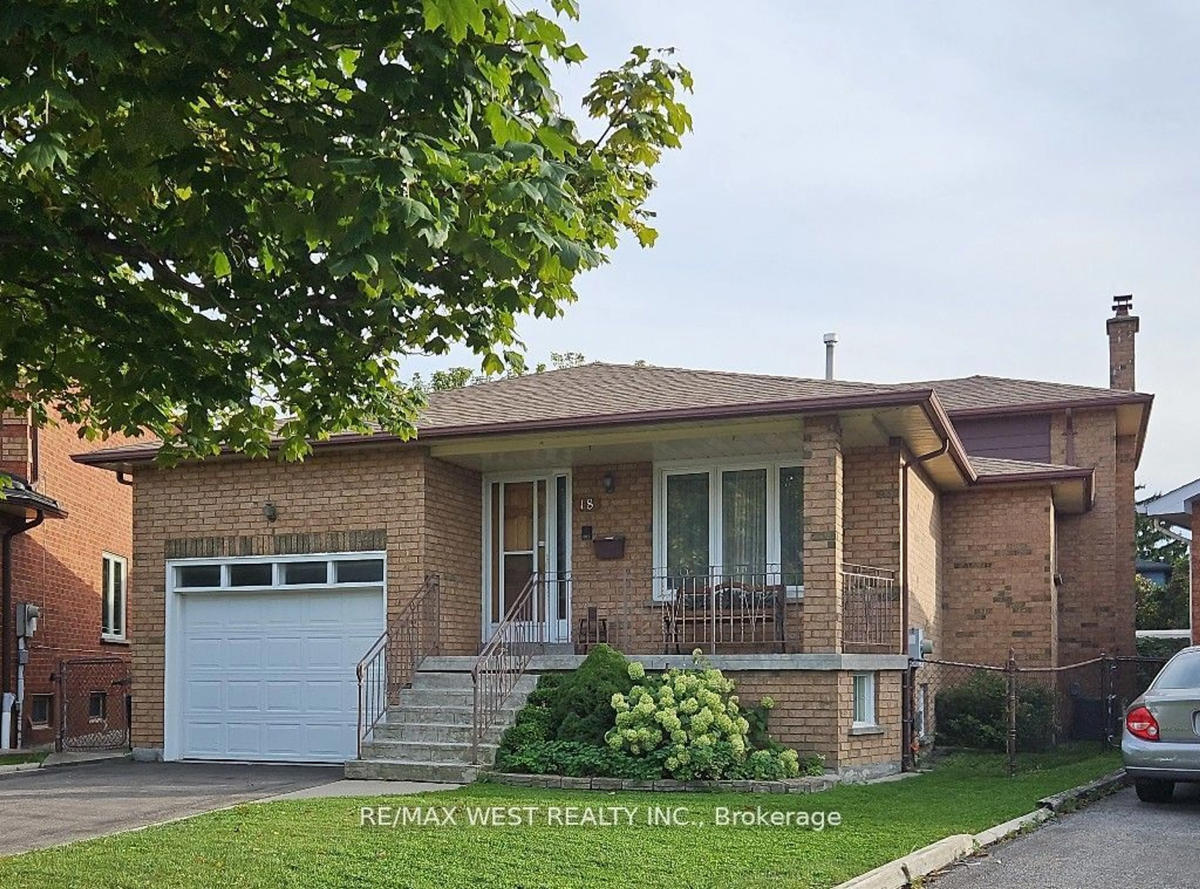 Home with brick exterior material, street for 18 Goa Crt, Toronto Ontario M8W 4Y2