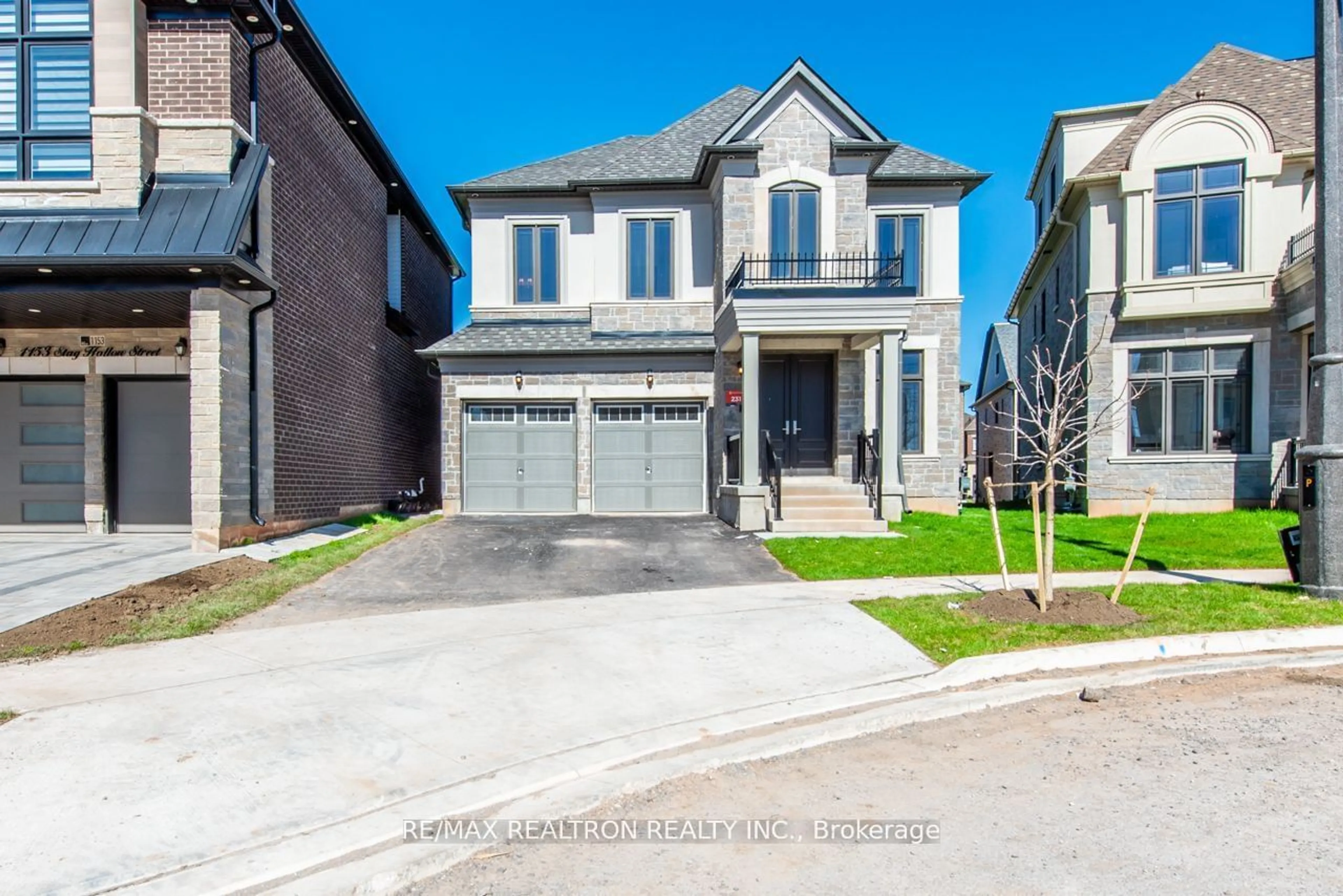 Home with brick exterior material, street for Lot 231 Stag Hllw, Oakville Ontario L6M 5M4