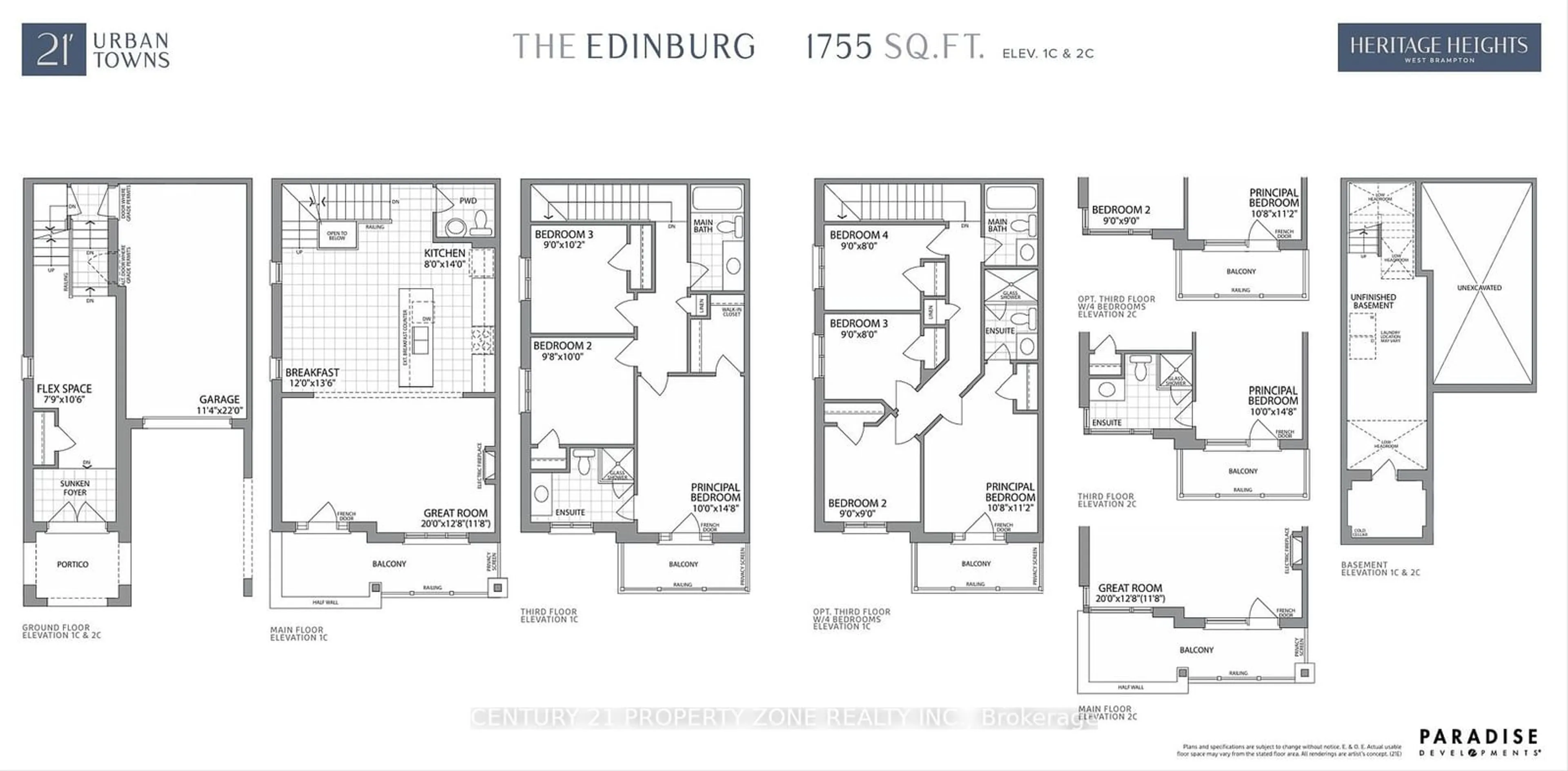 Floor plan for 138 Bonnington Dr, Brampton Ontario L7A 0H5