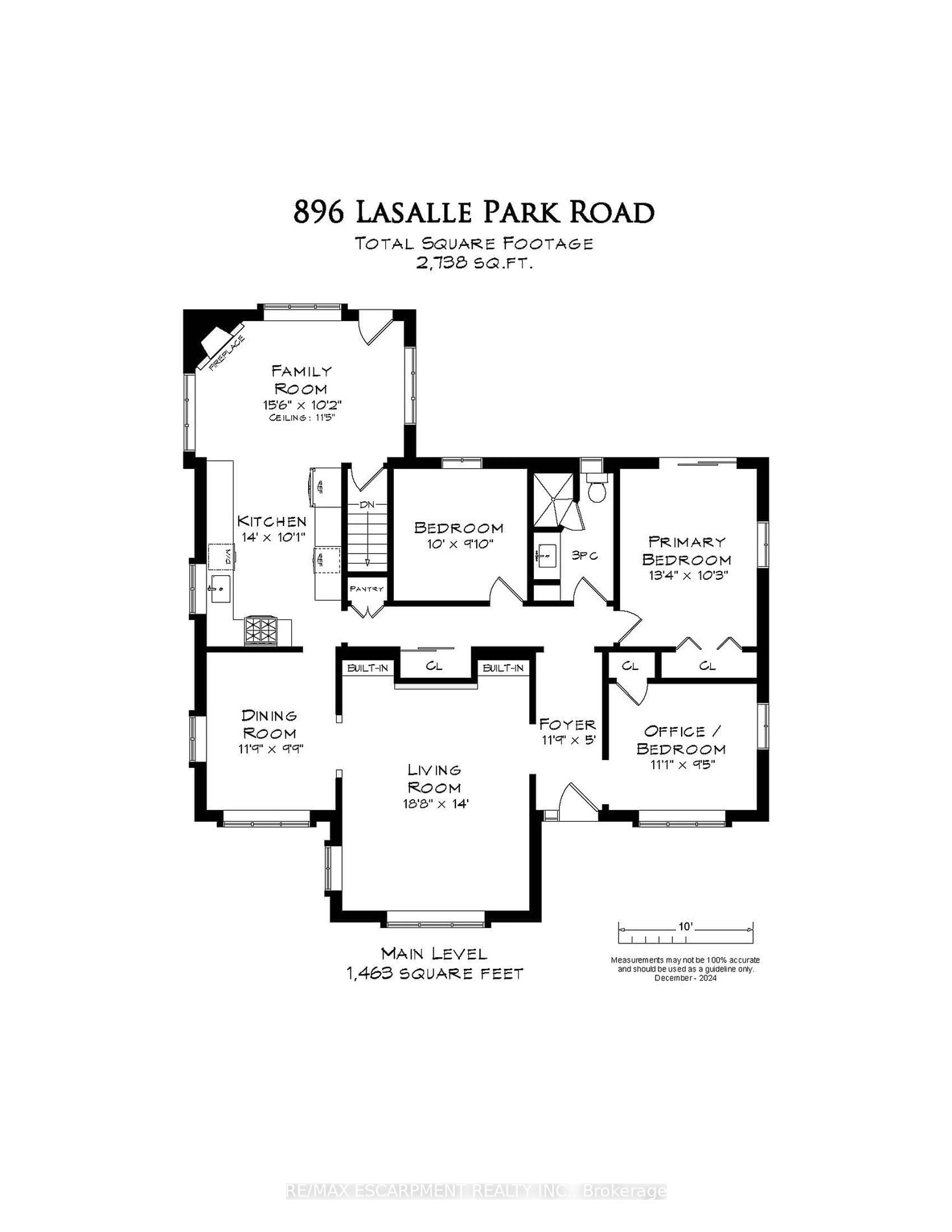 Floor plan for 896 Lasalle Park Rd, Burlington Ontario L7T 1M7