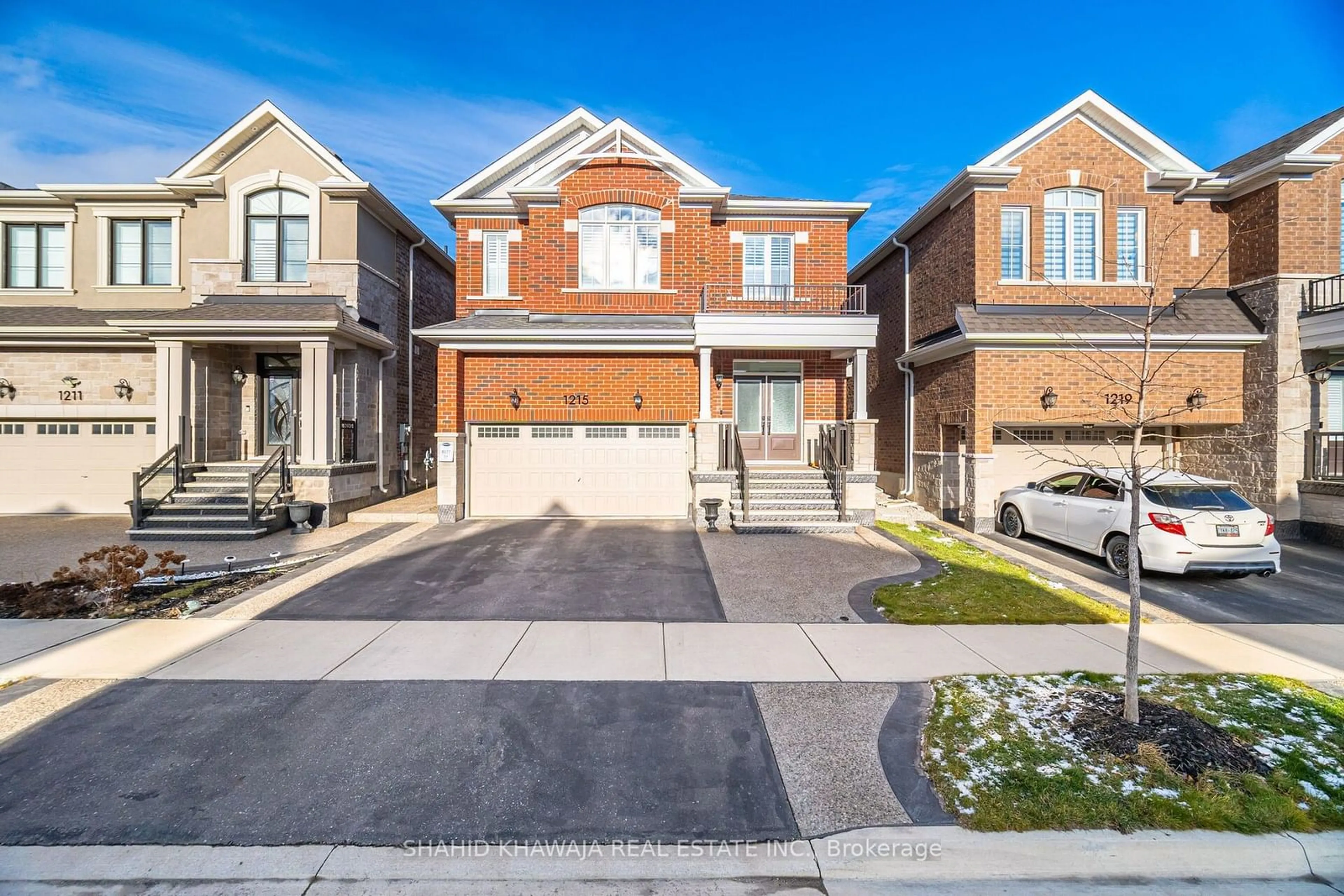 Home with brick exterior material, street for 1215 Elderberry Cres, Milton Ontario L9T 2X5