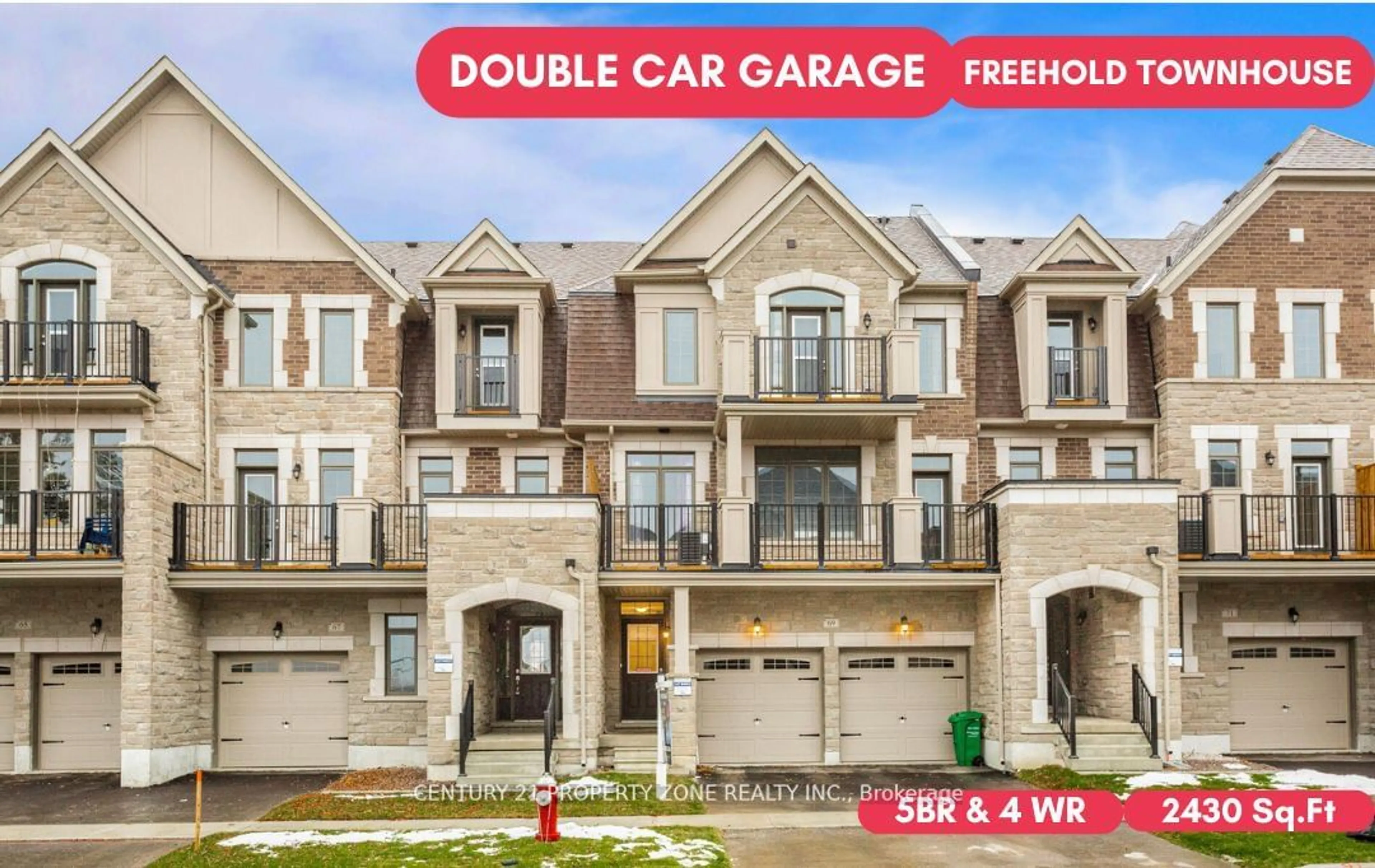 Indoor garage for 69 Hayrake St, Brampton Ontario L6Z 0A2