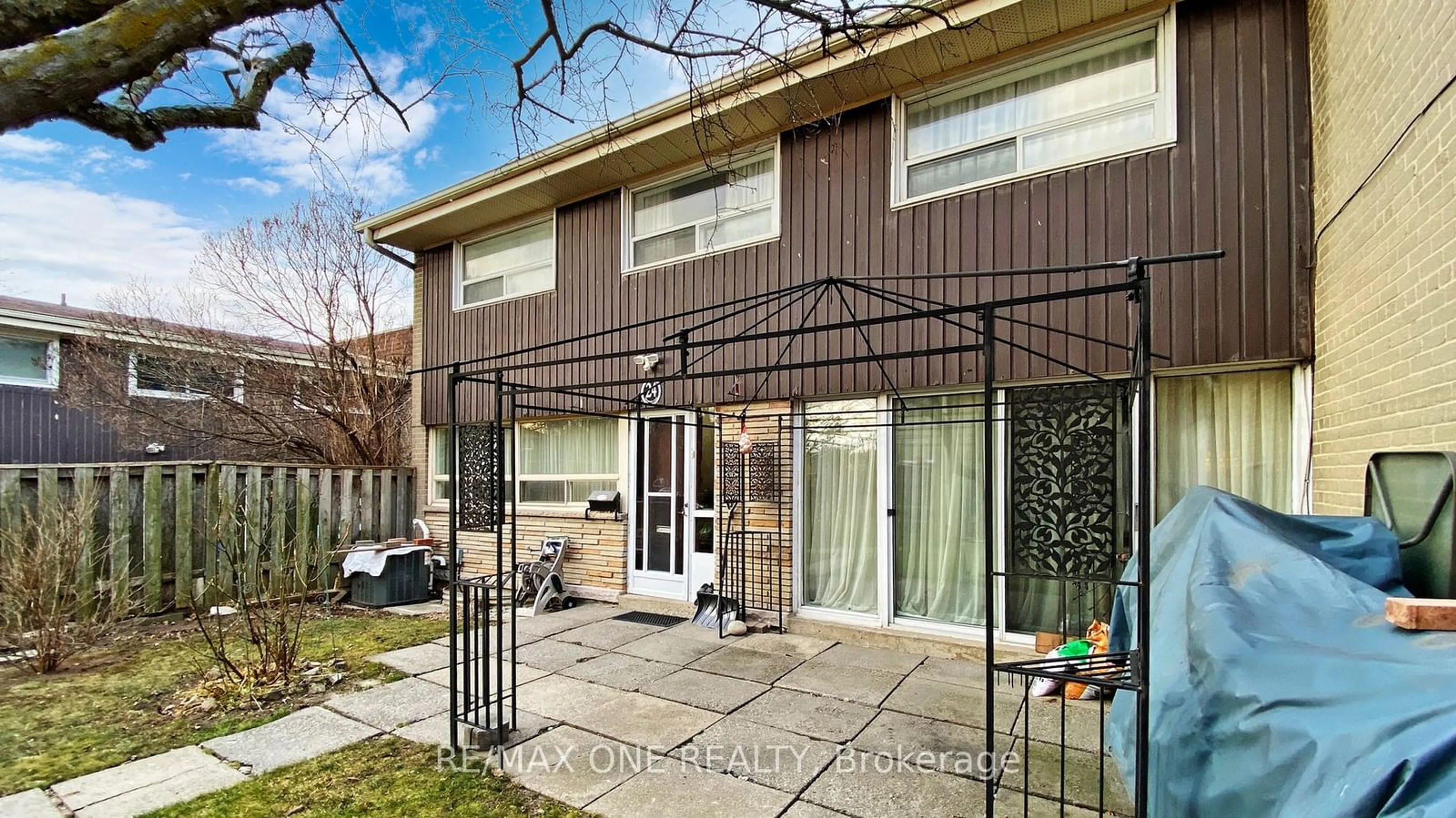 Home with brick exterior material, street for 24 Streamdale Crt, Toronto Ontario M3M 3J7