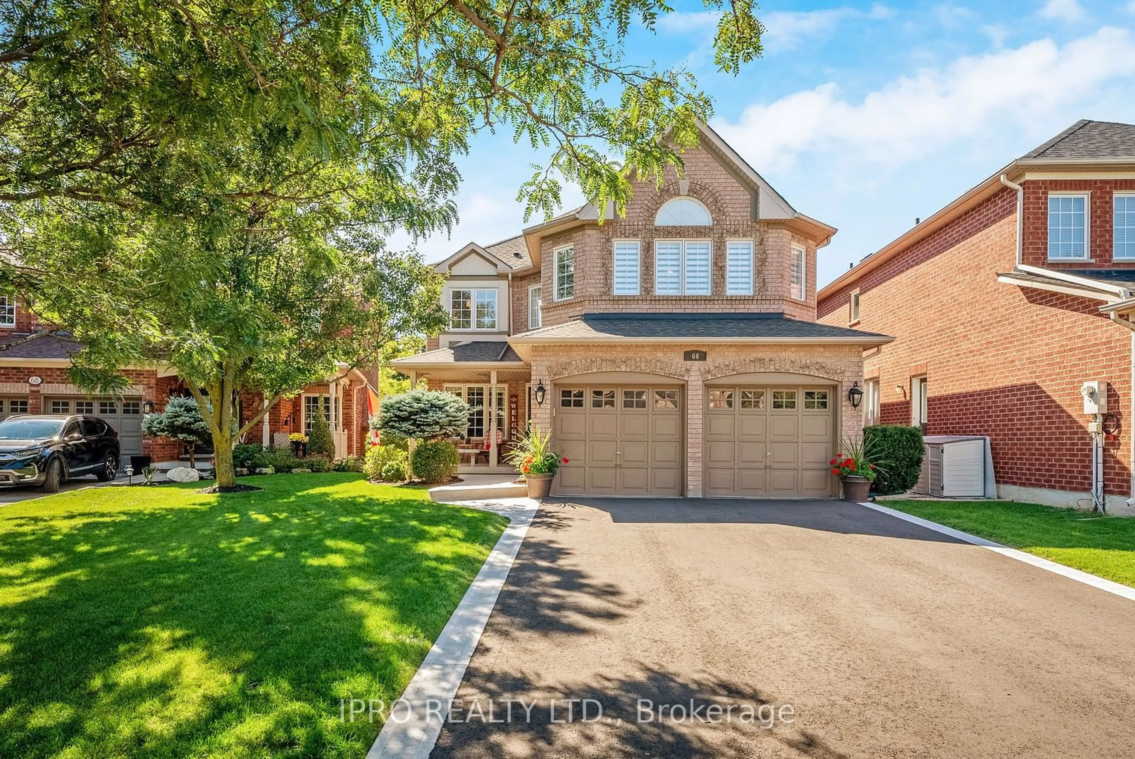 Home with brick exterior material, street for 66 Forsyth Cres, Halton Hills Ontario L7G 6G2