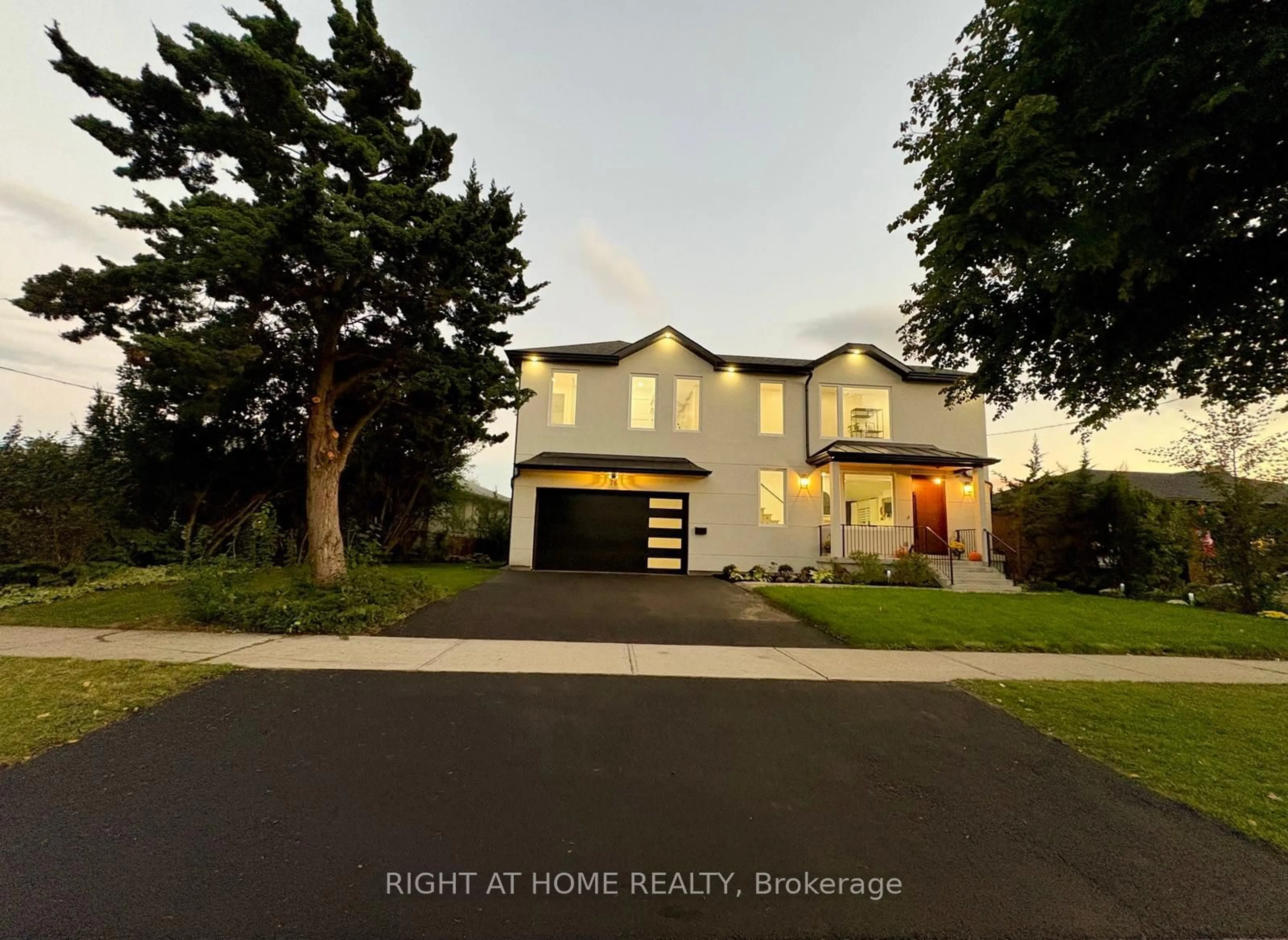 A pic from outside/outdoor area/front of a property/back of a property/a pic from drone, street for 76 Dalegrove Cres, Toronto Ontario M9B 6A9