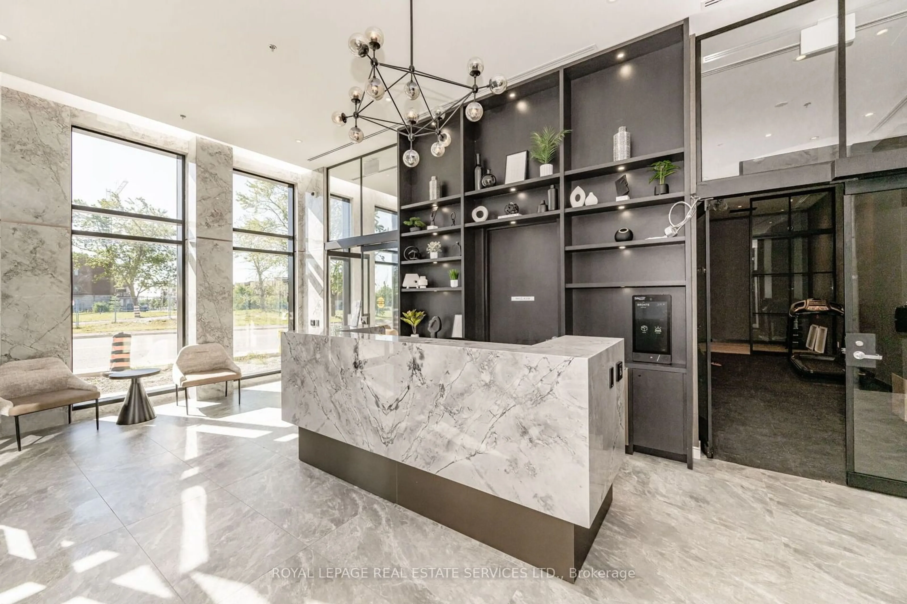 Contemporary kitchen, ceramic/tile floor for 3005 Pine Glen Rd #401, Oakville Ontario L6M 5P5