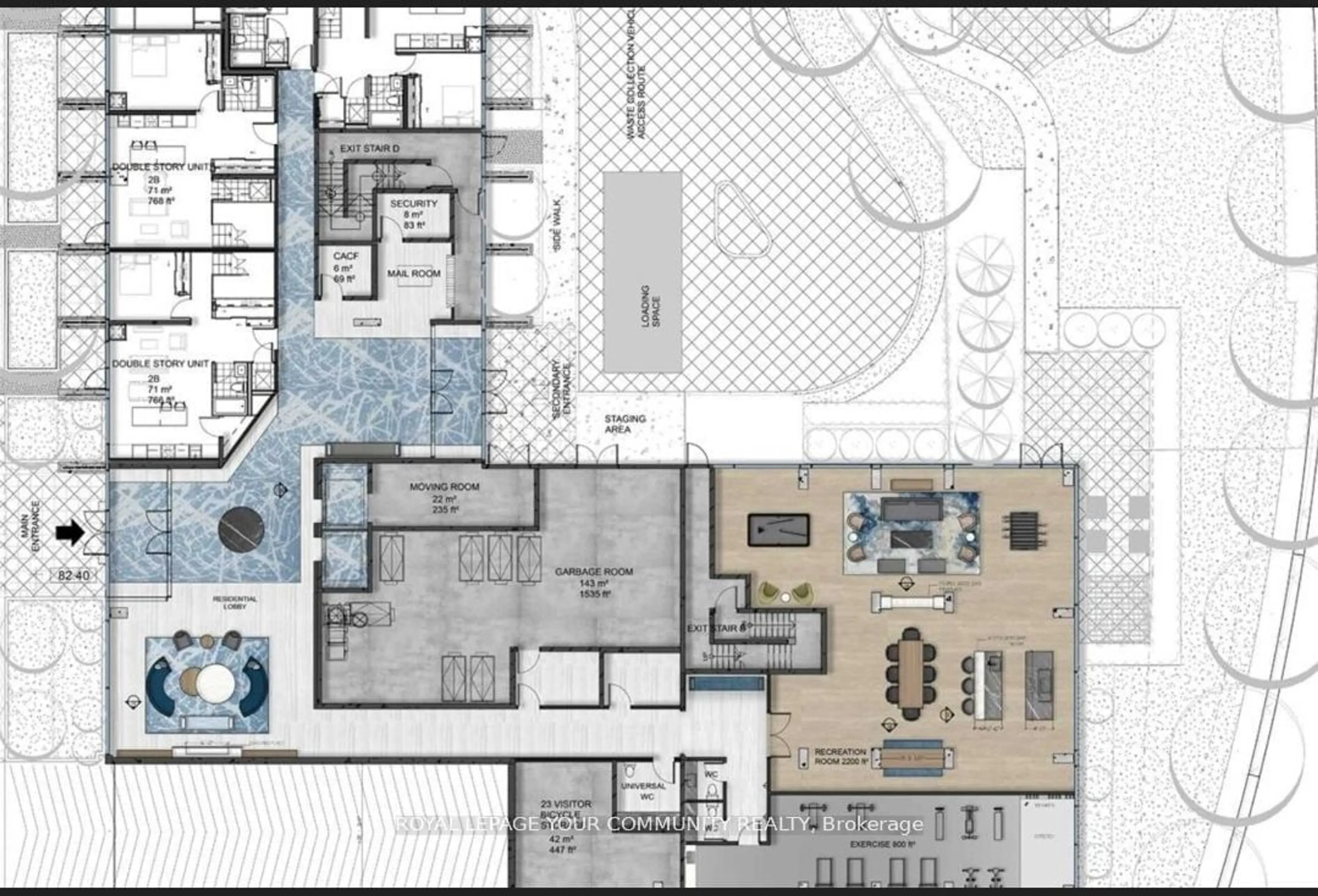 Floor plan for 1063 Douglas McCurdy Comm Circ #1202, Mississauga Ontario L5L 3H9