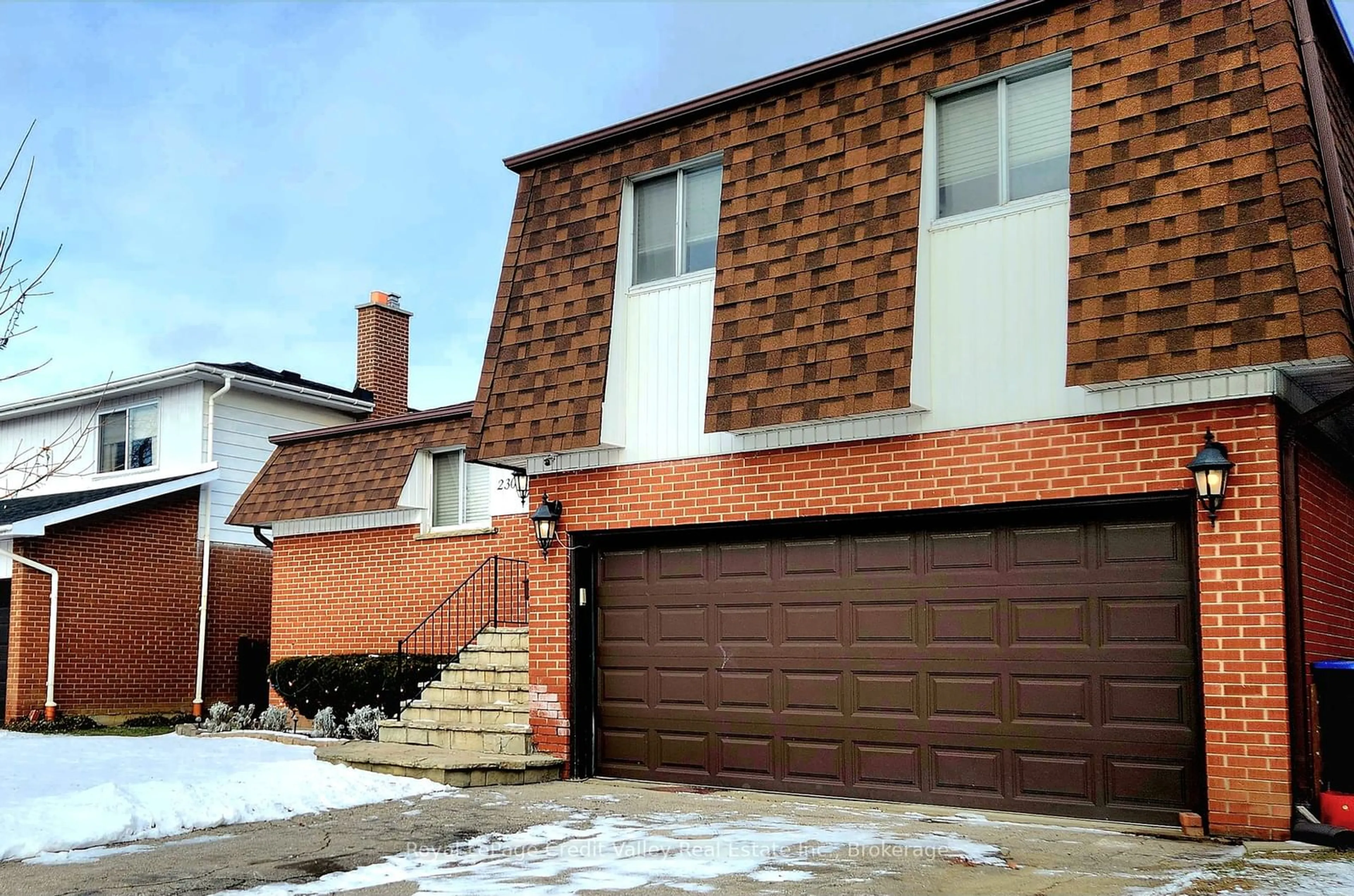 Home with brick exterior material, street for 230 Rutherford Rd, Brampton Ontario L6V 2X8