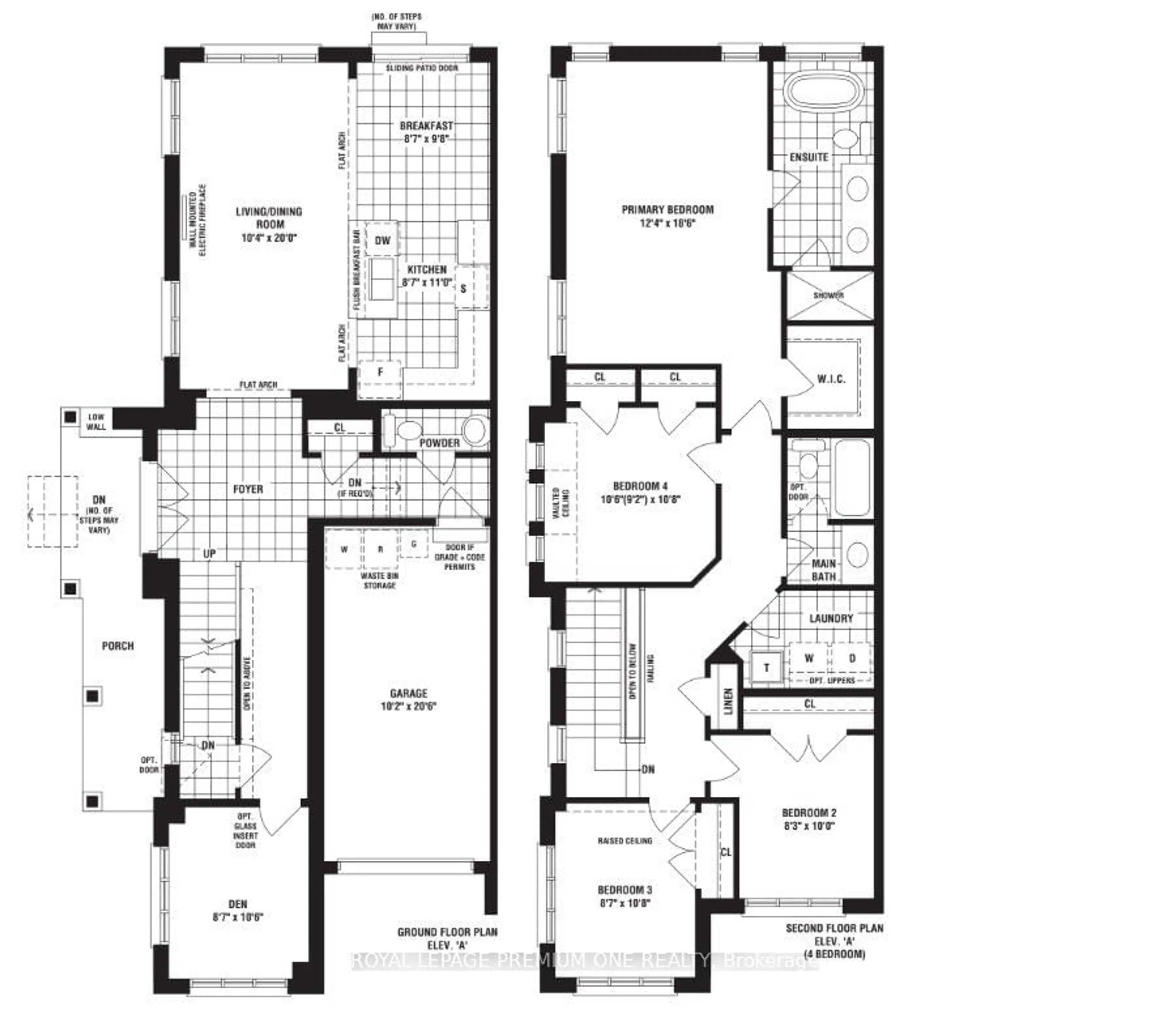 Floor plan for 30 Hayrake St, Brampton Ontario L6Z 0K1