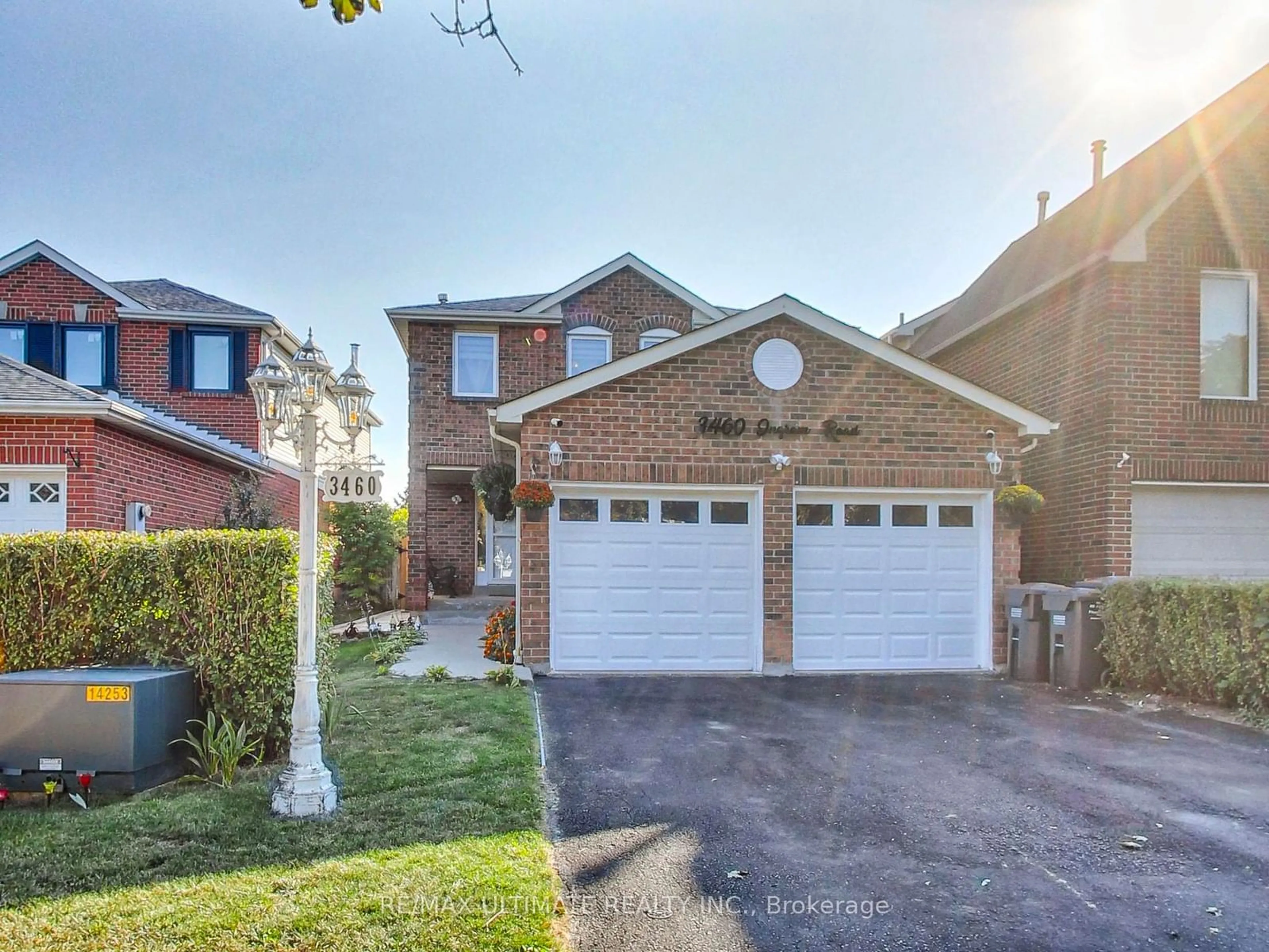 Home with brick exterior material, street for 3460 Ingram Rd, Mississauga Ontario L5L 4M8