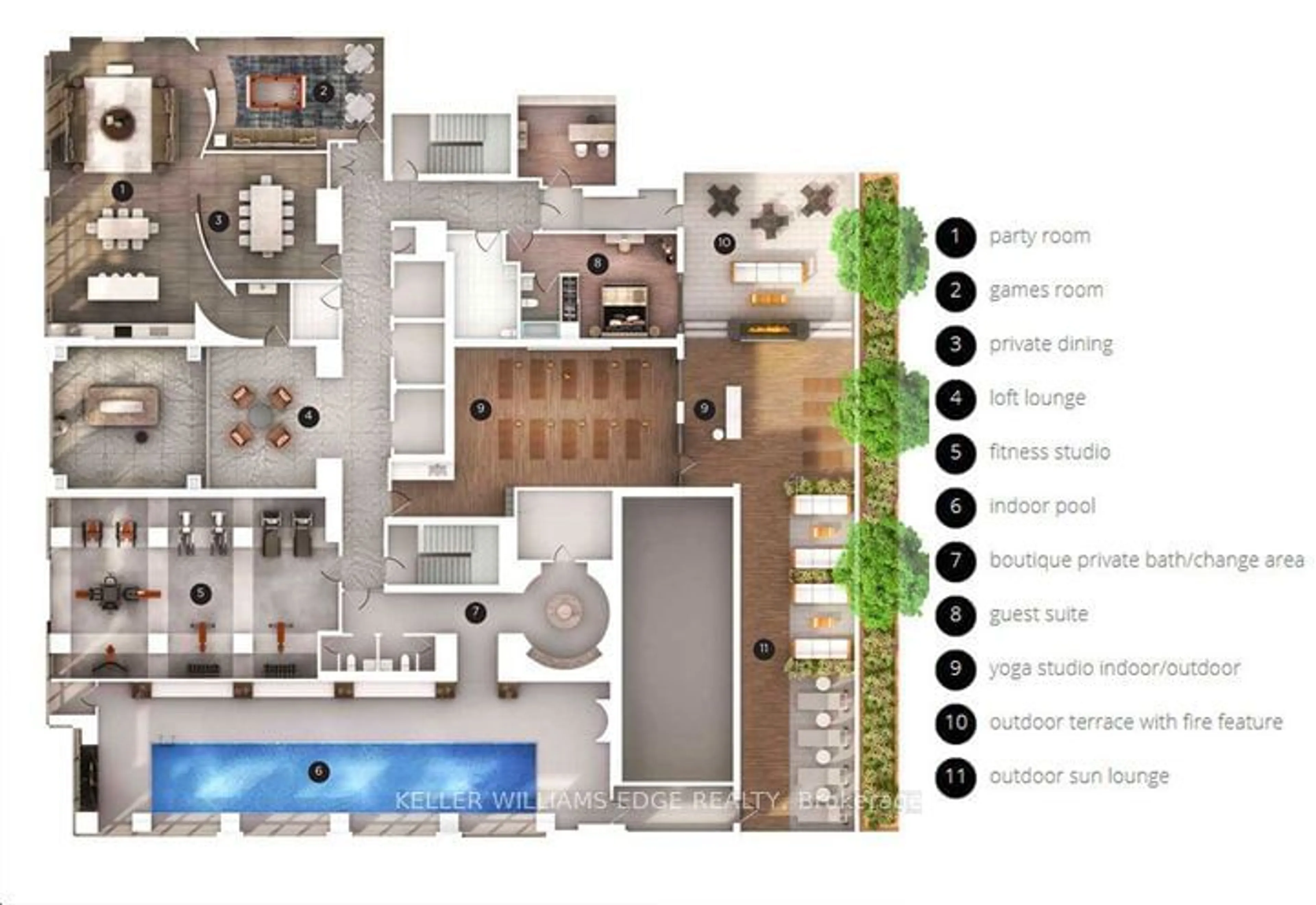 Floor plan for 2007 James St #707, Burlington Ontario L7R 1H1