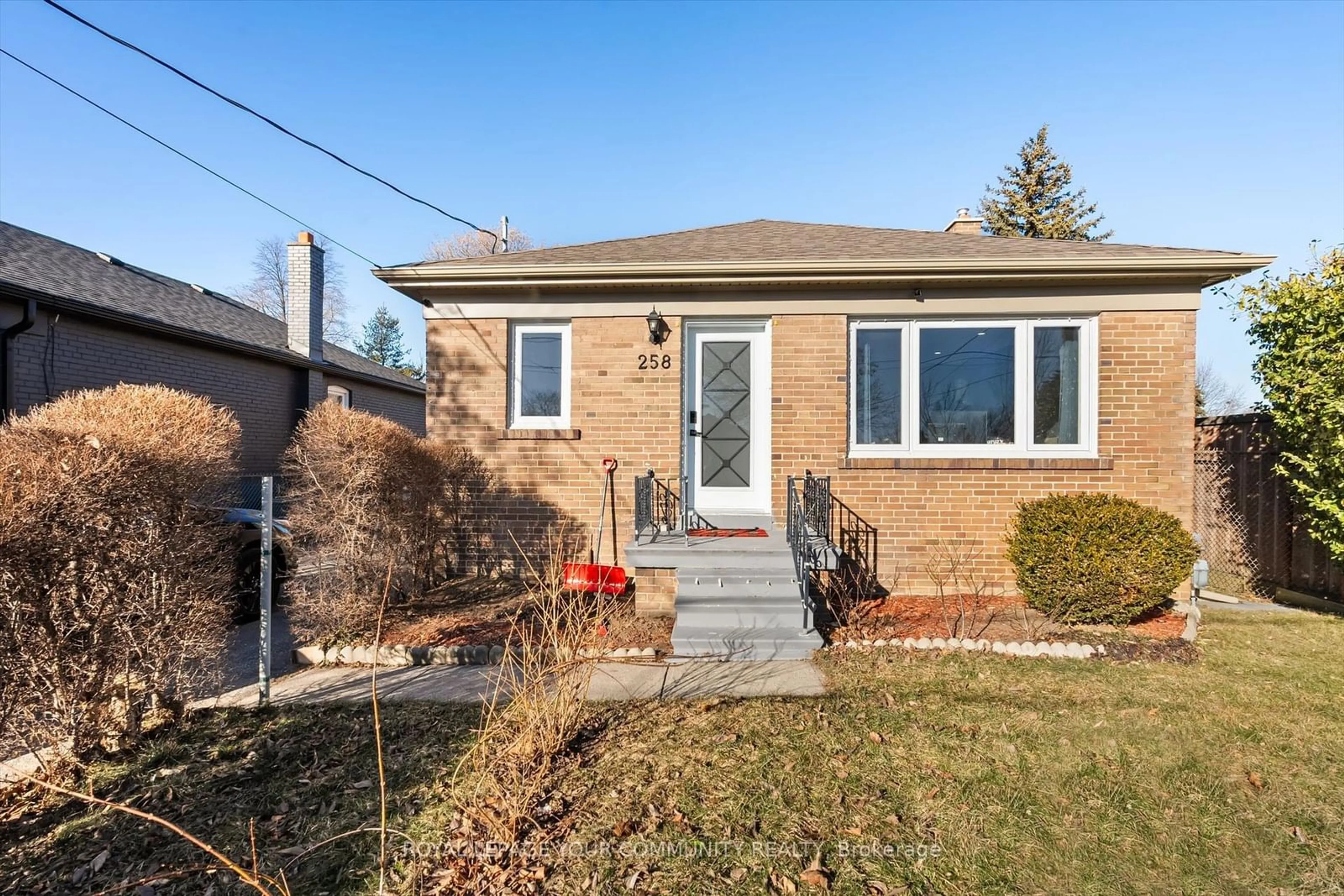 Home with brick exterior material, street for 258 Valermo Dr, Toronto Ontario M8W 2K8