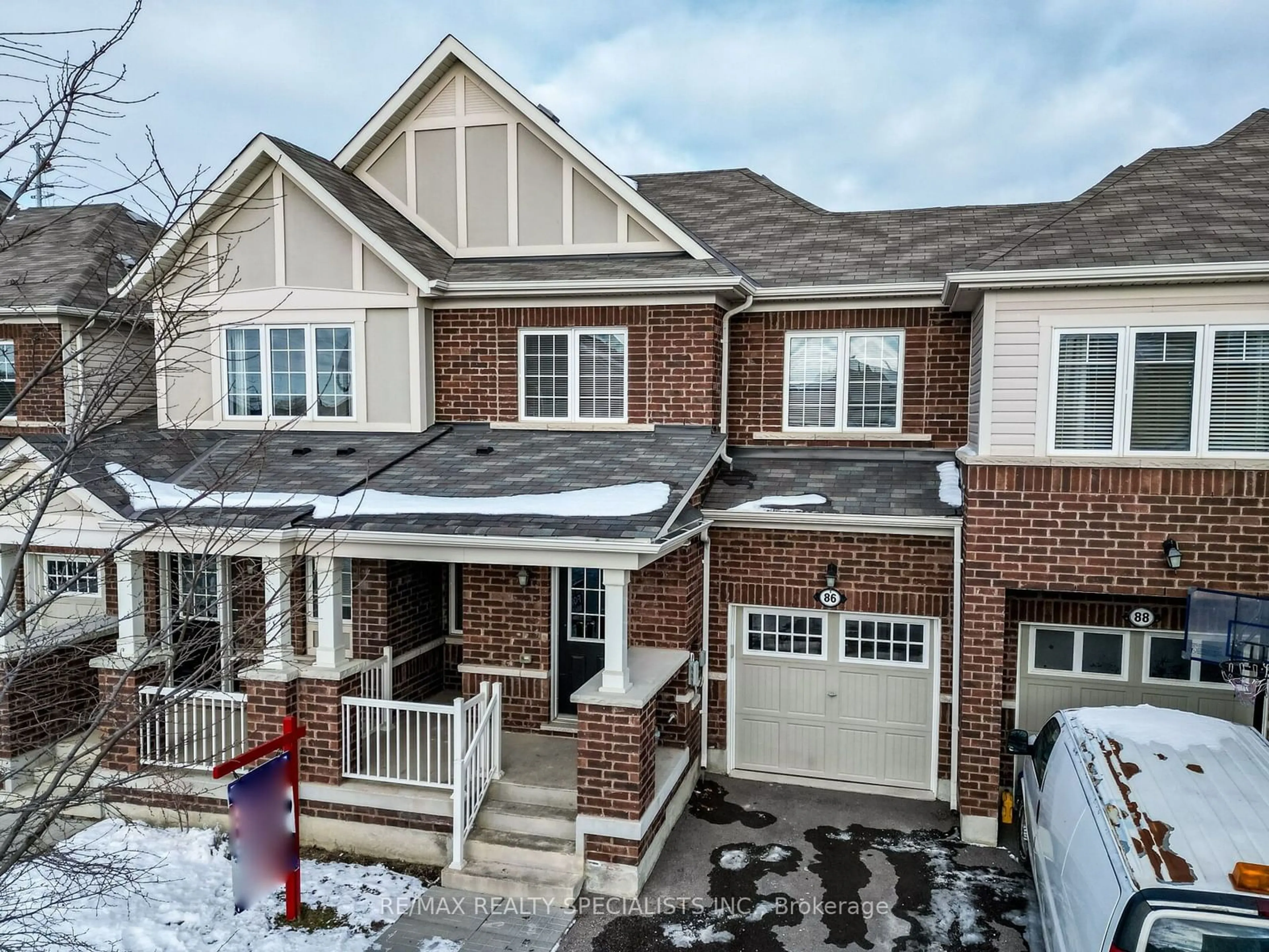 Home with brick exterior material, street for 86 Donlamont Circ, Brampton Ontario L7A 4T5