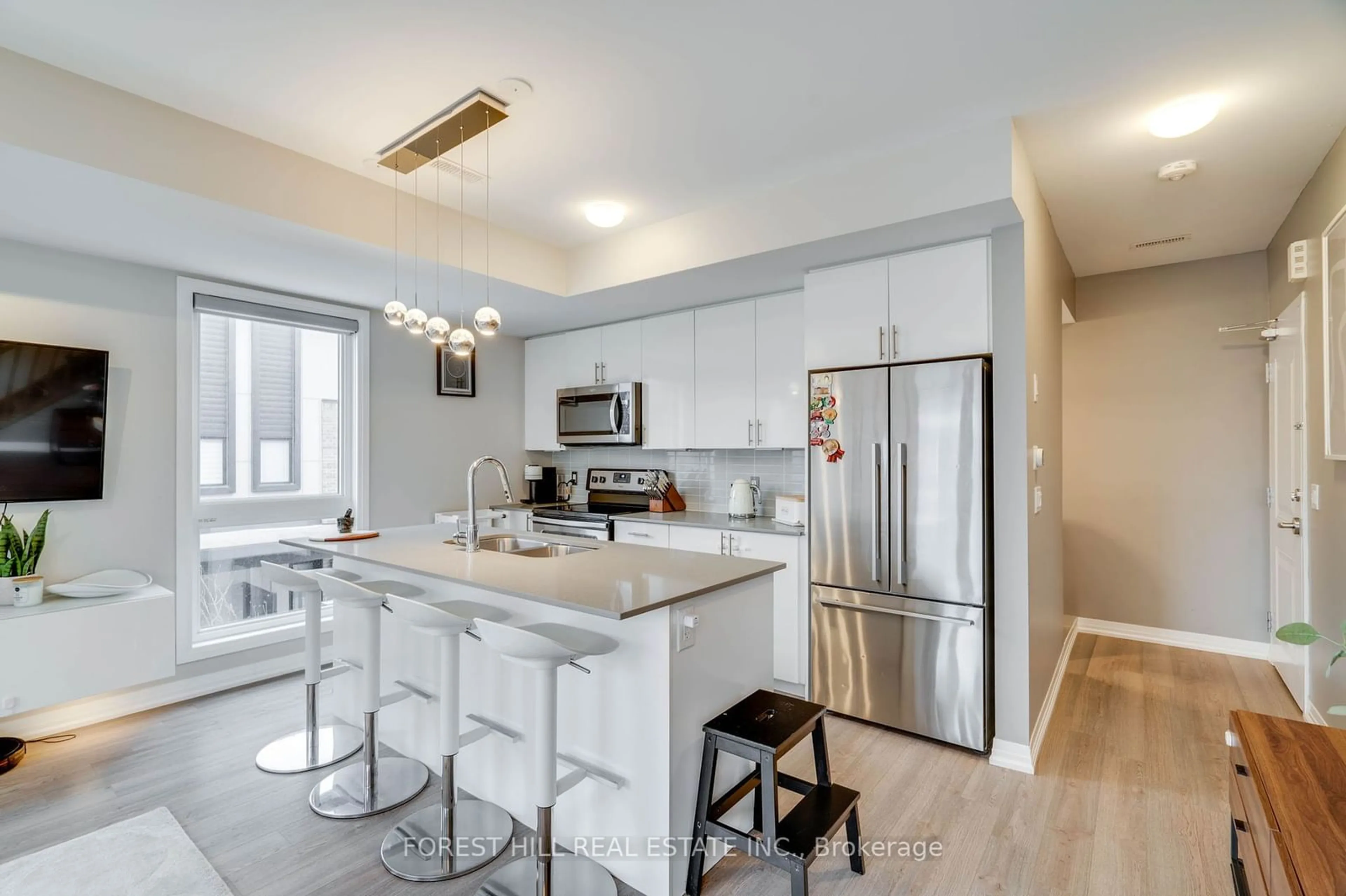 Open concept kitchen, unknown for 1210 Main St #208, Milton Ontario L9T 9K8