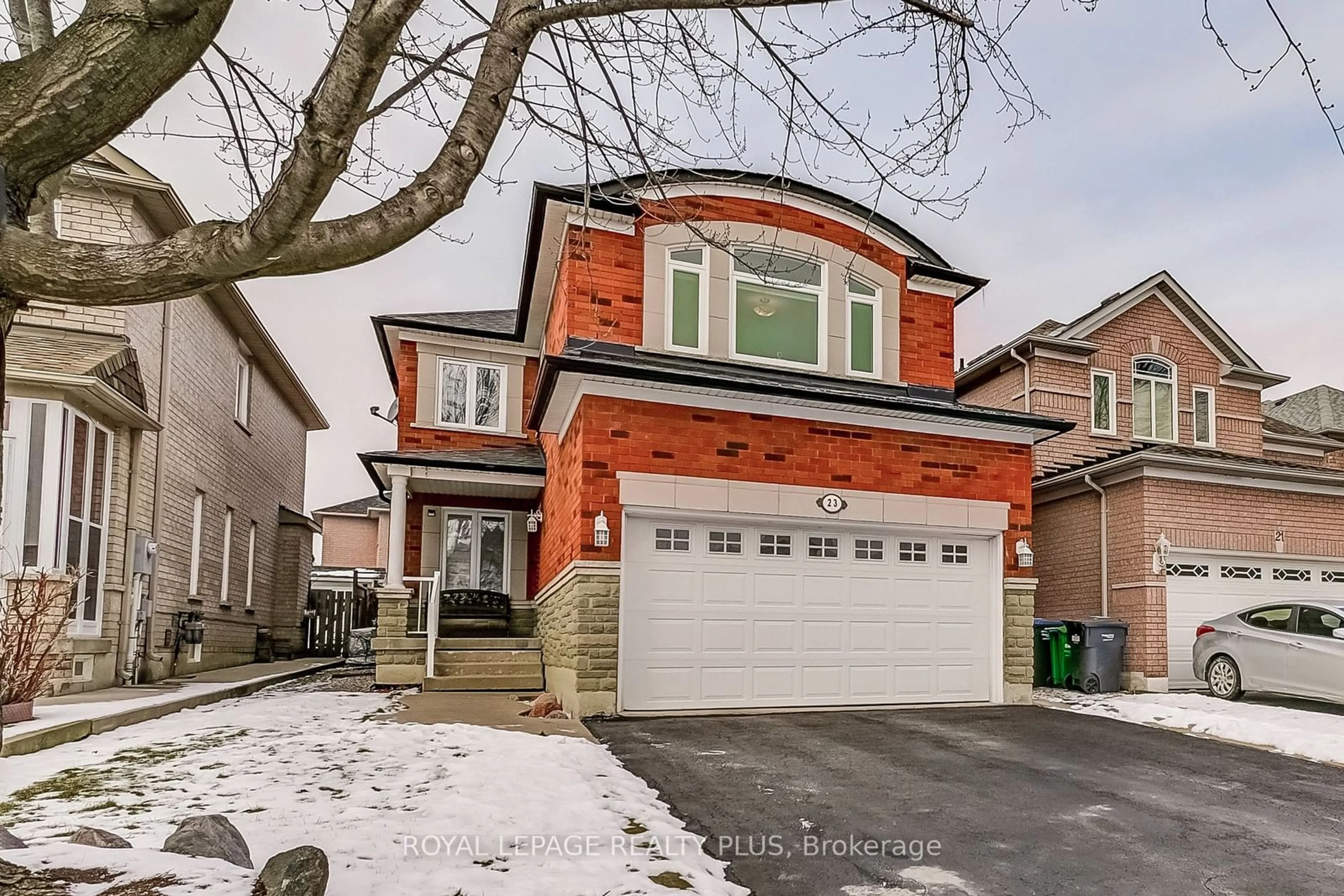 Home with brick exterior material, street for 23 Pacific Wind Cres, Brampton Ontario L6R 1Z9