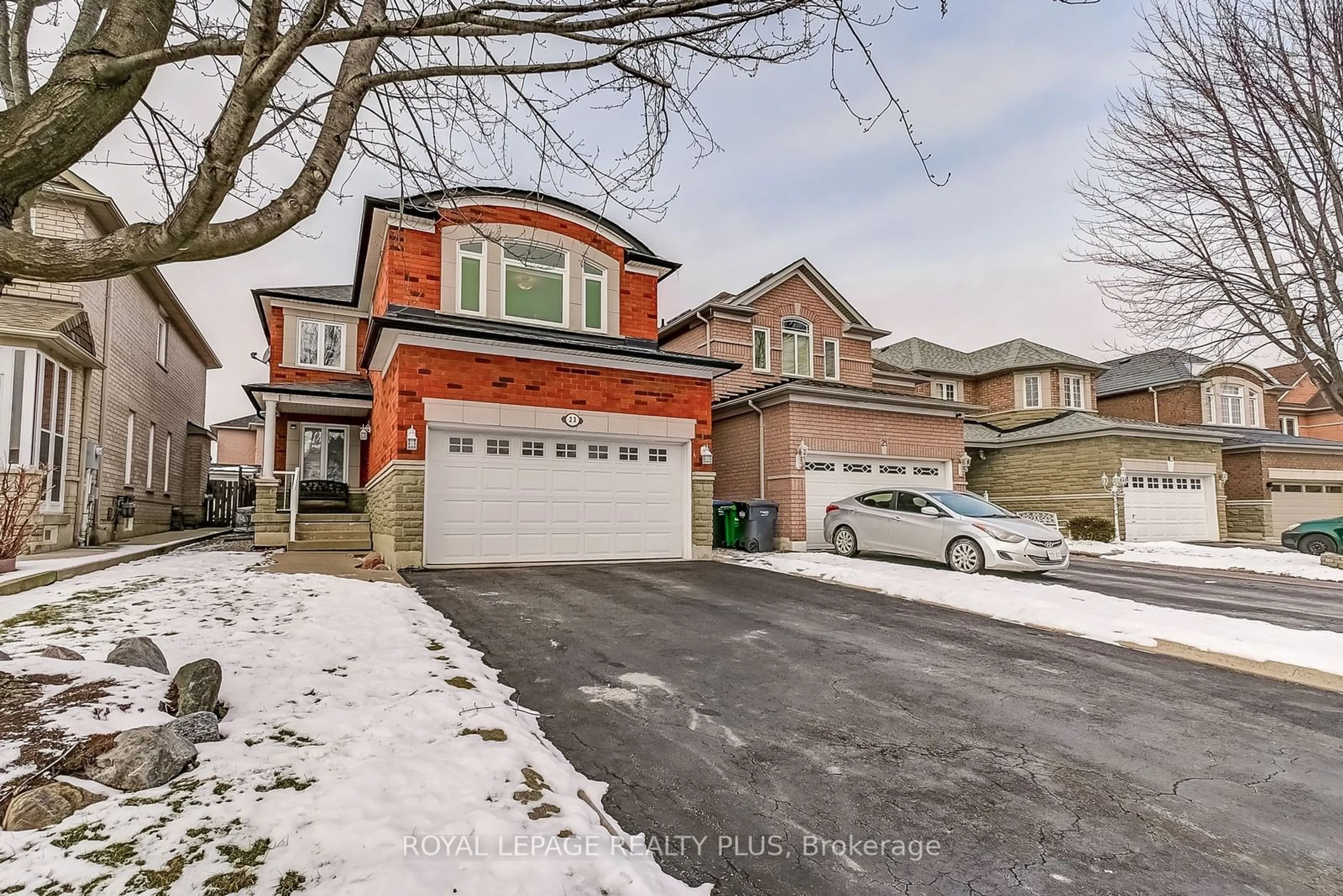 Home with brick exterior material, street for 23 Pacific Wind Cres, Brampton Ontario L6R 1Z9