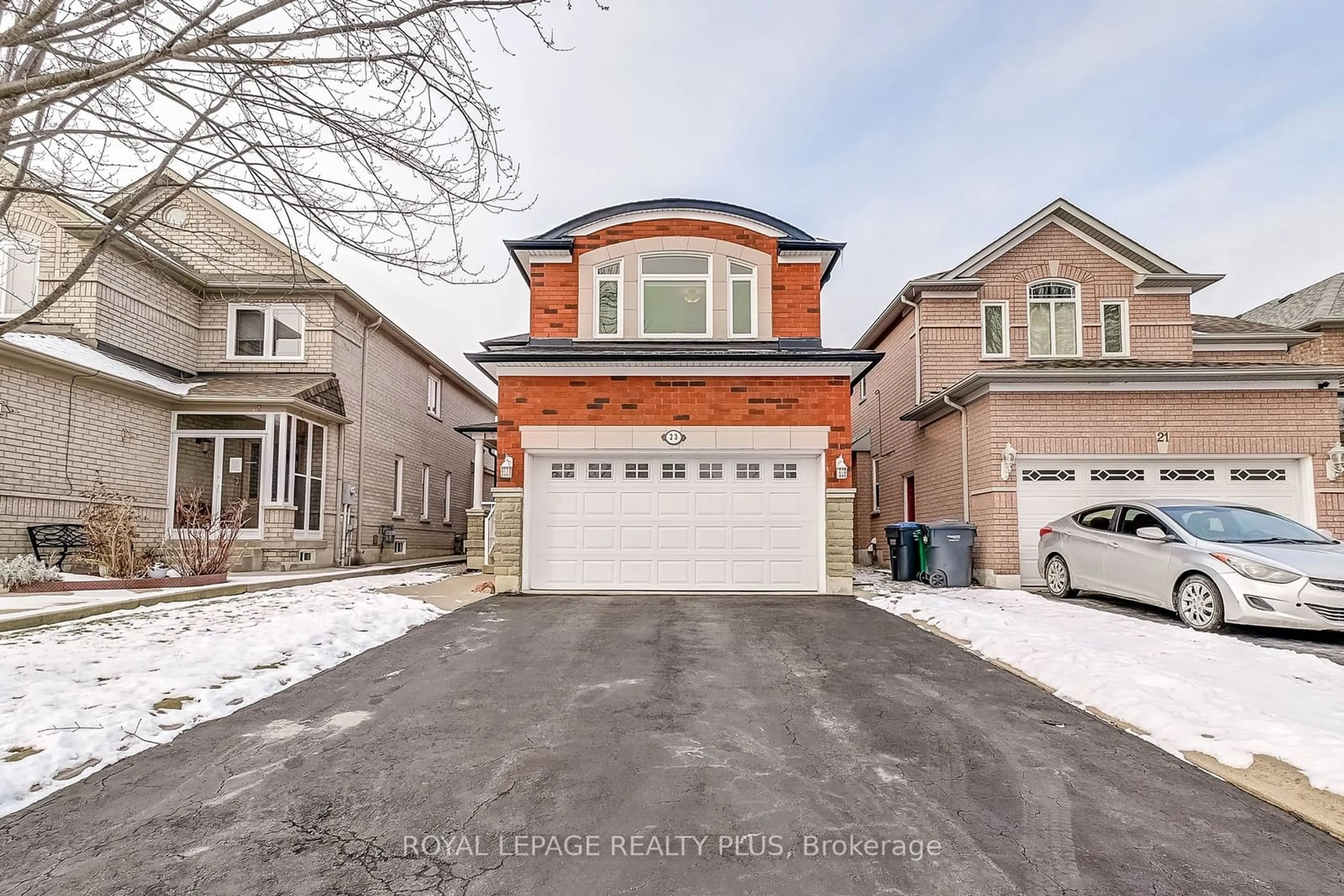 Home with brick exterior material, street for 23 Pacific Wind Cres, Brampton Ontario L6R 1Z9