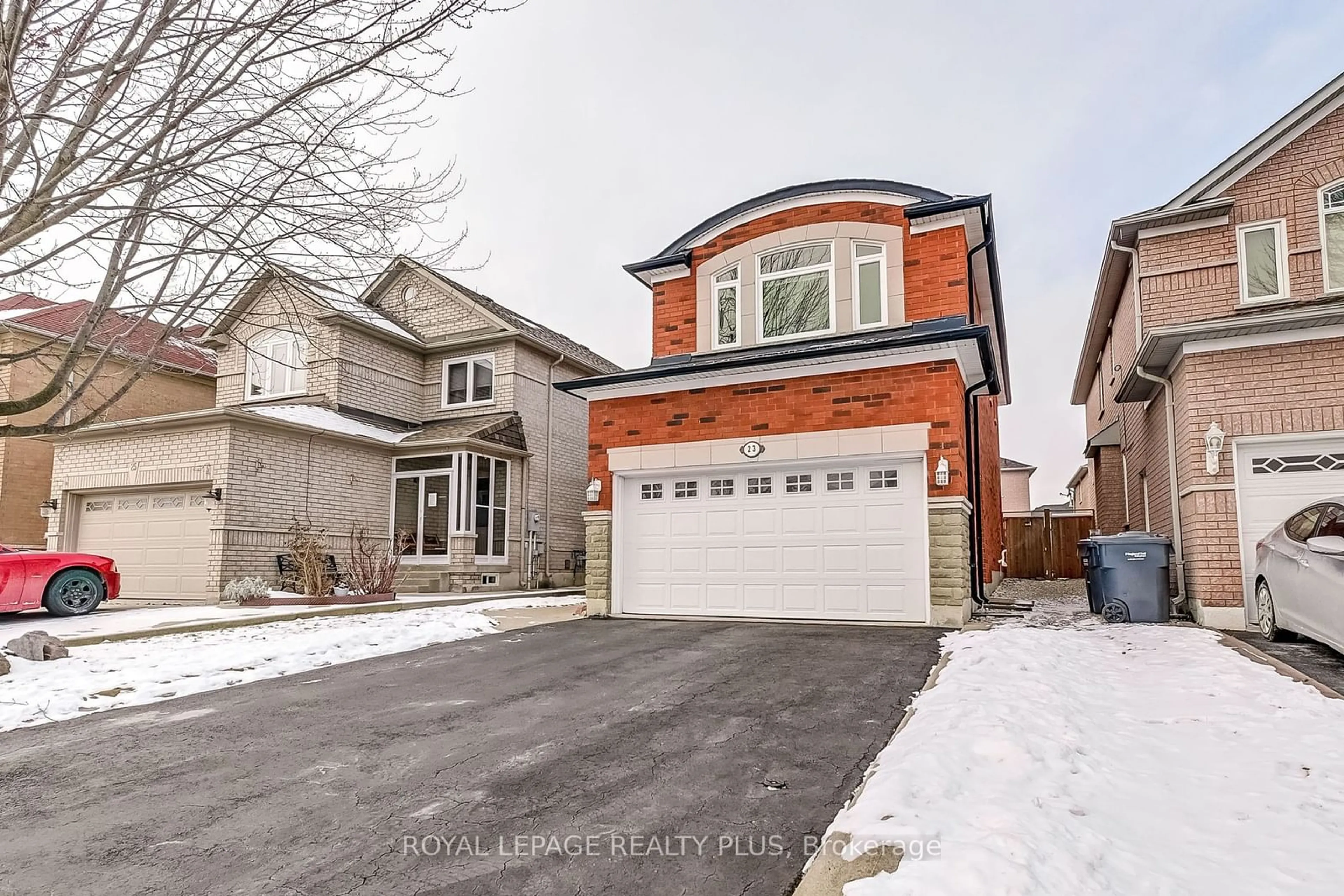 Home with brick exterior material, street for 23 Pacific Wind Cres, Brampton Ontario L6R 1Z9