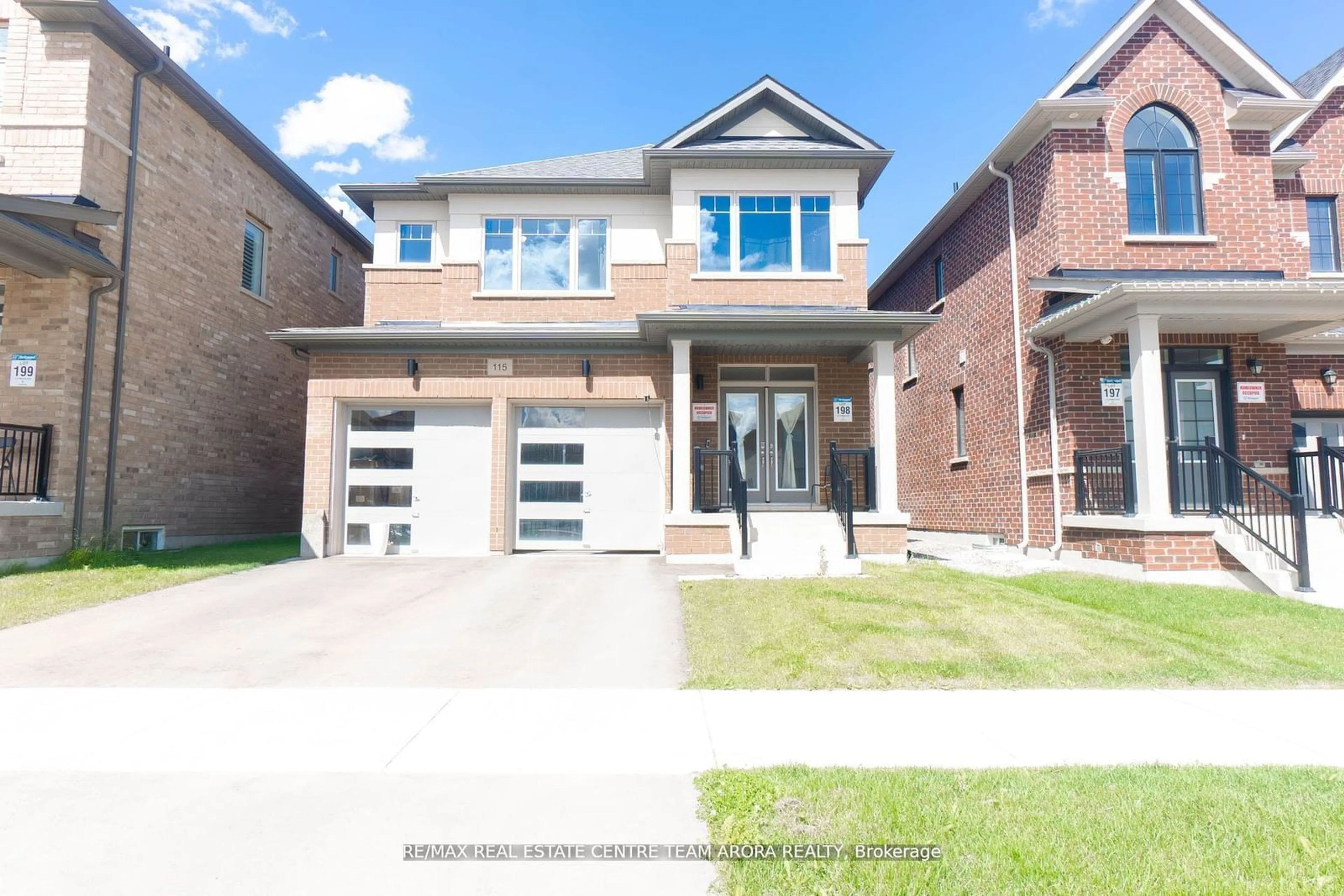 Home with brick exterior material, street for 115 Petch Ave, Caledon Ontario L7C 4K3