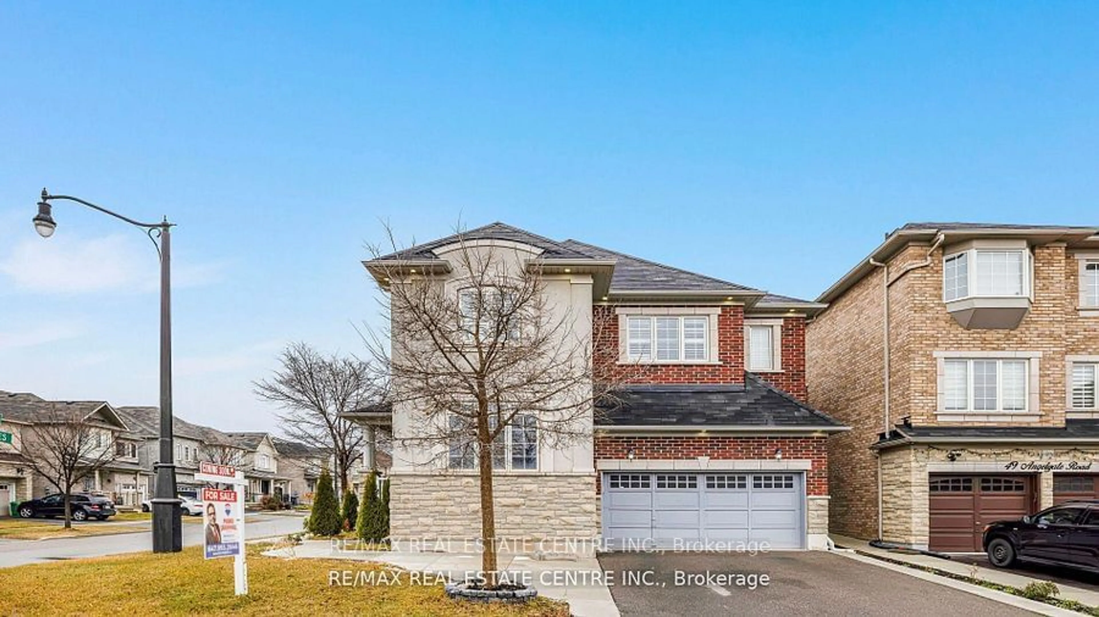 Home with brick exterior material, street for 1 Sage Meadow Cres, Brampton Ontario L6Y 0Y1