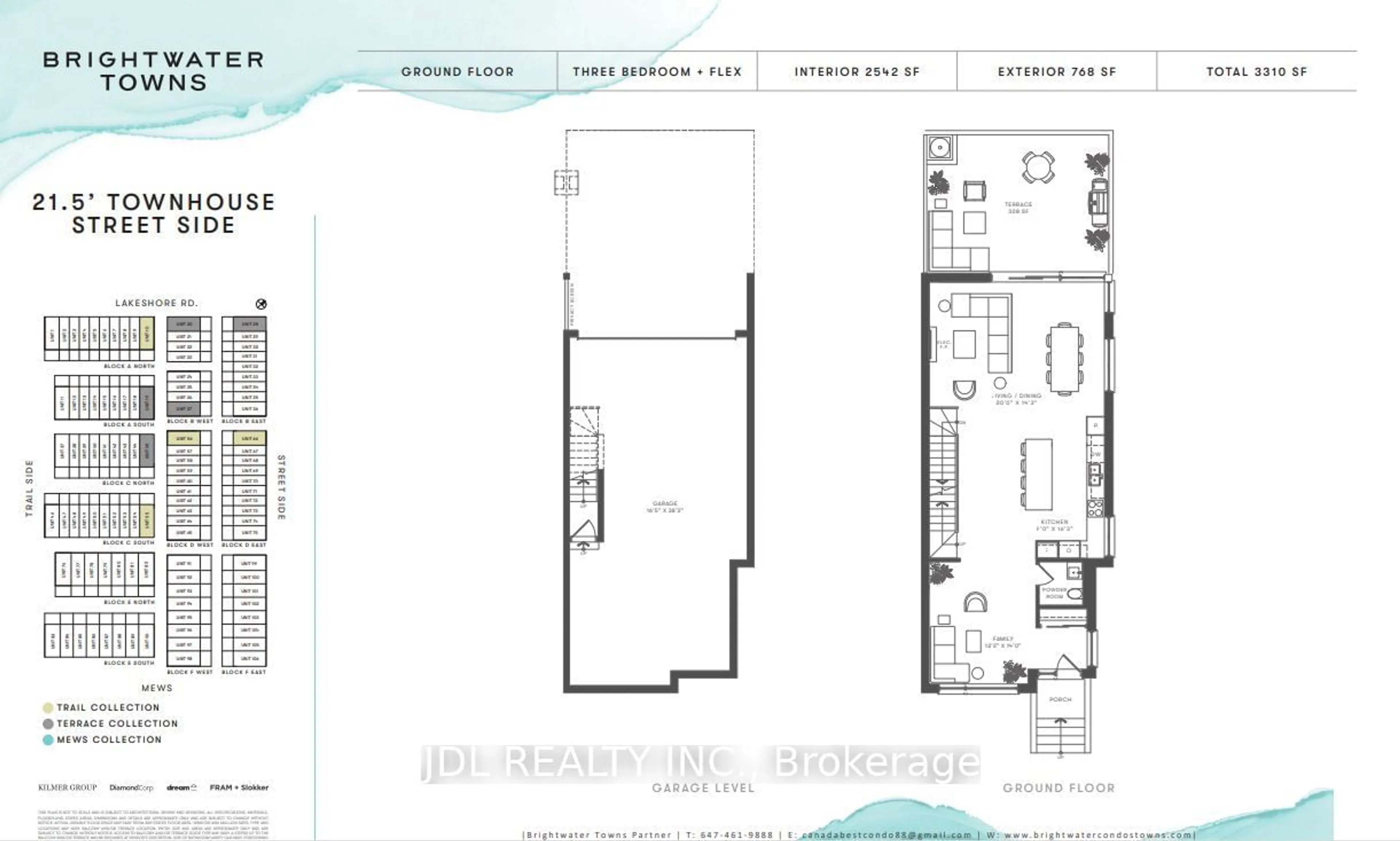 Floor plan for 70 Mississauga Rd #45, Mississauga Ontario L5H 2H3