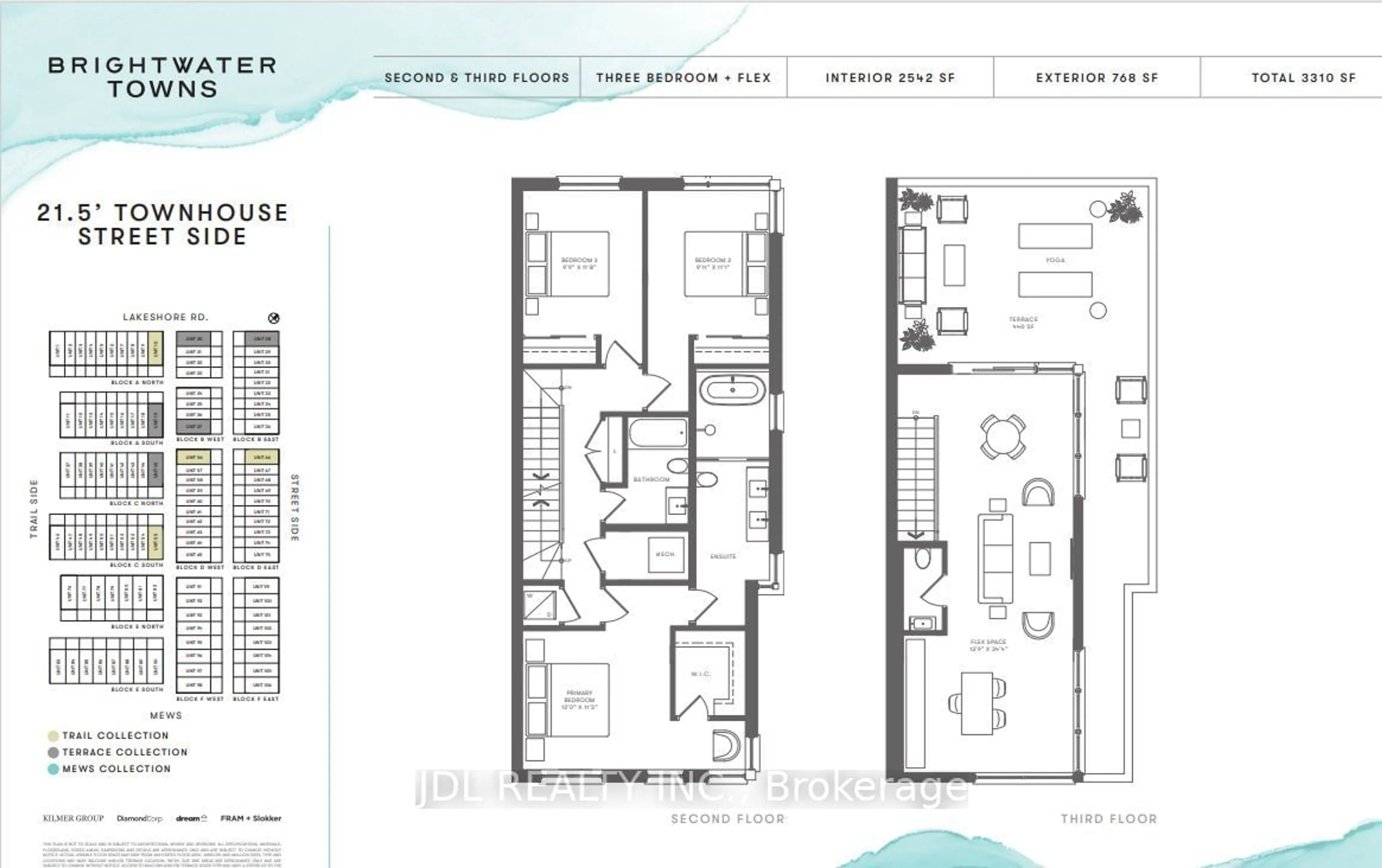 Floor plan for 70 Mississauga Rd #45, Mississauga Ontario L5H 2H3