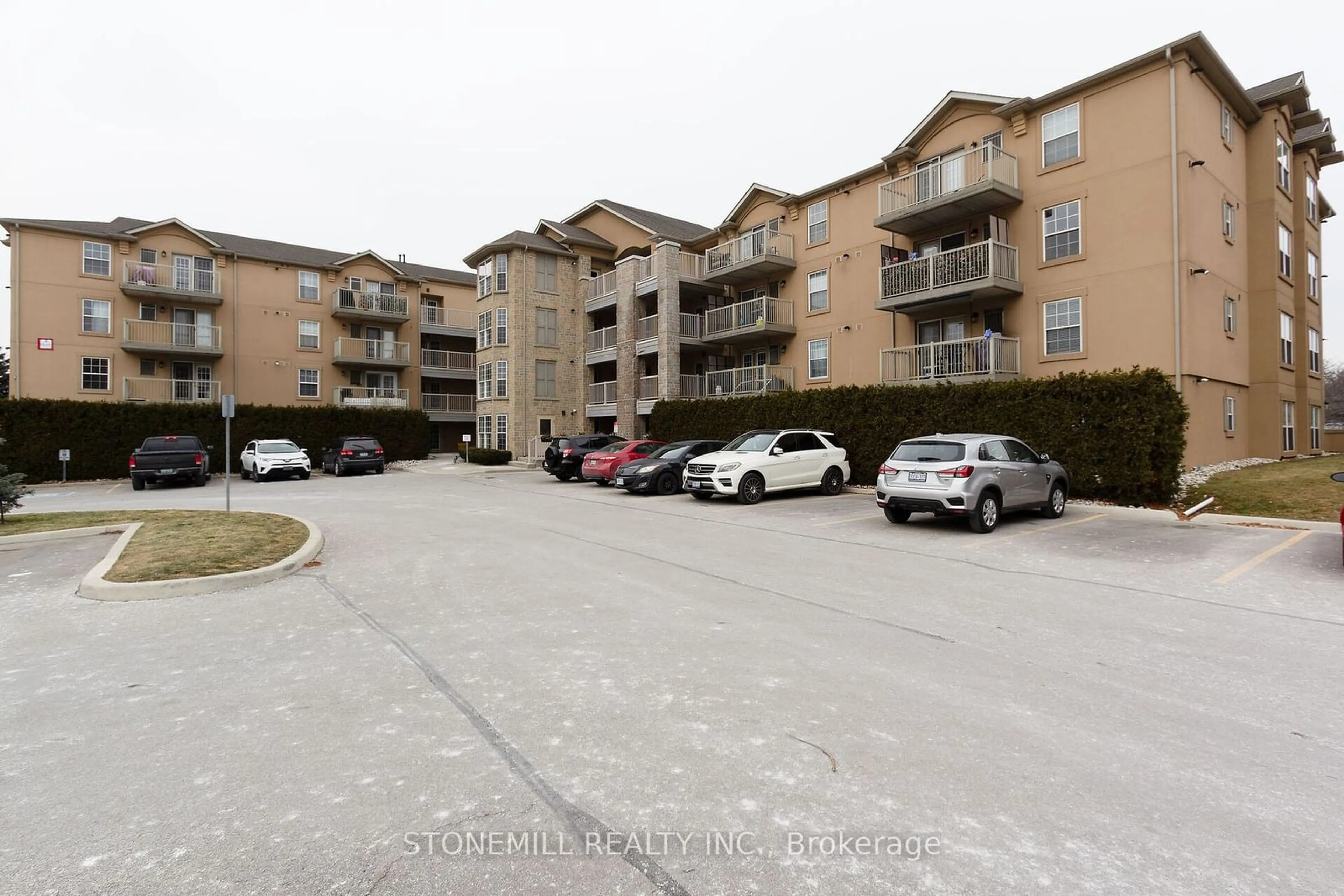 A pic from outside/outdoor area/front of a property/back of a property/a pic from drone, unknown for 1480 Bishops Gate #207, Oakville Ontario L6M 4N4